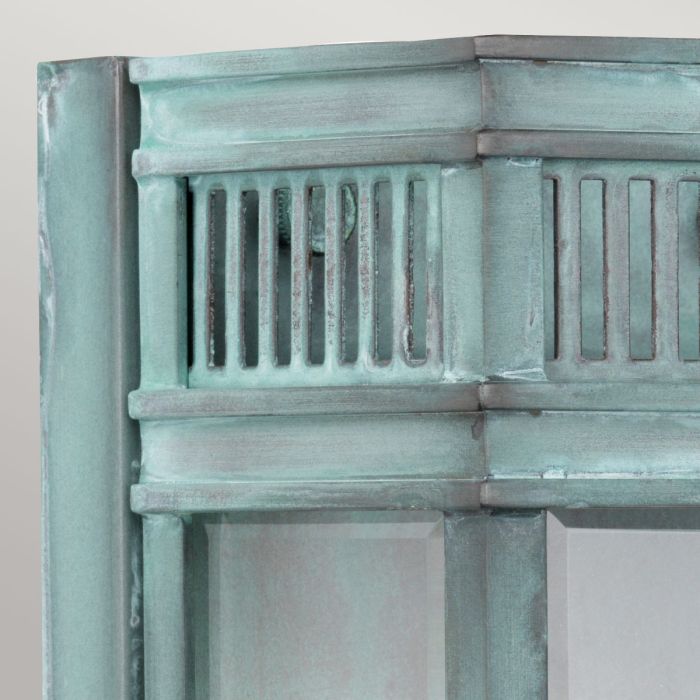 Holborn 1 Light Small Half Lantern - Verdigris