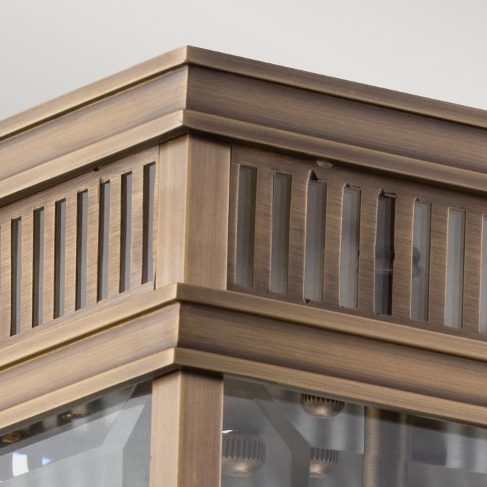 Holborn 2 Light Flush - Dark Bronze