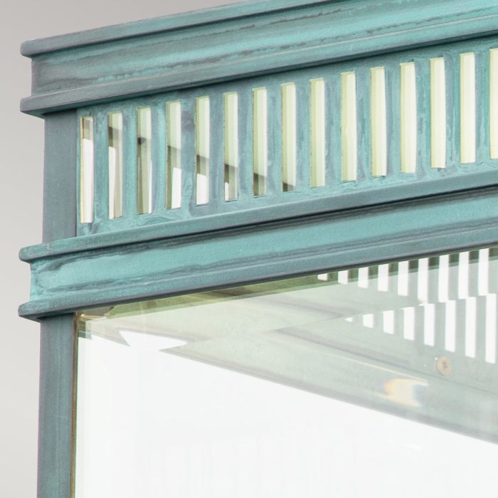 Holborn 2 Light Flush - Verdigris