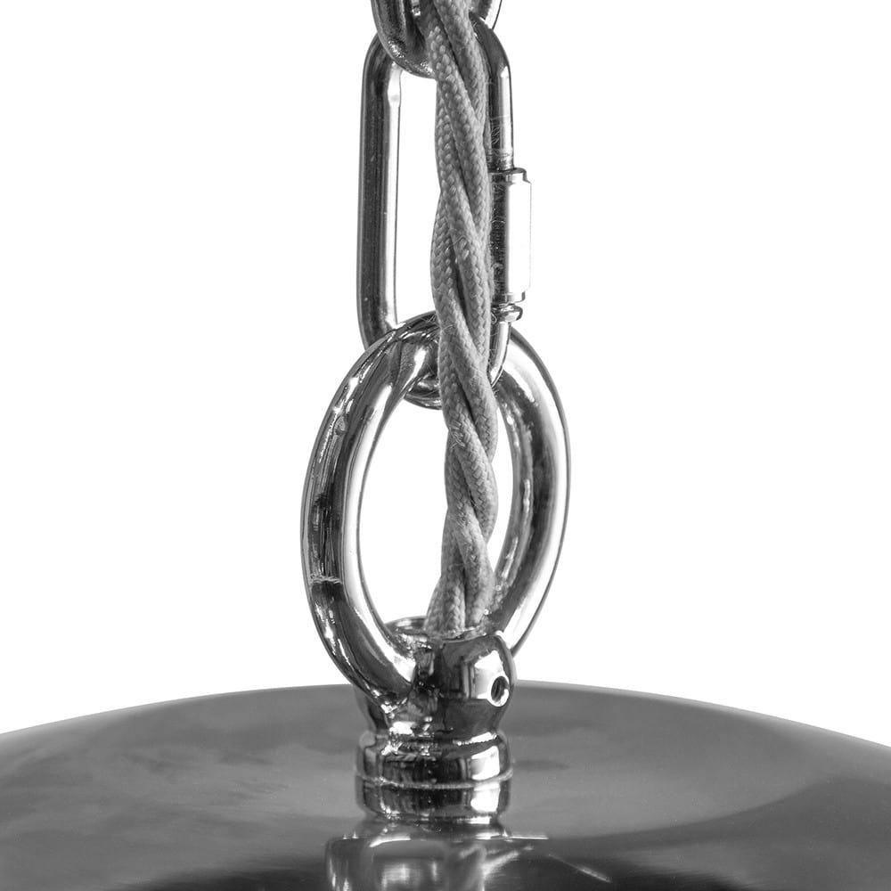 Soho Lighting Hollen Globe Classic Nickel Glass Pendant Light - The Schoolhouse Collection