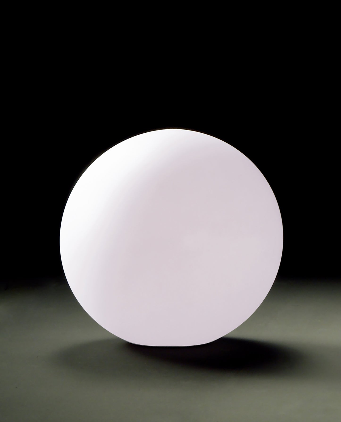 Huevo Ball Table Lamp 1 Light E27 Small Outdoor IP65, Opal White by Mantra