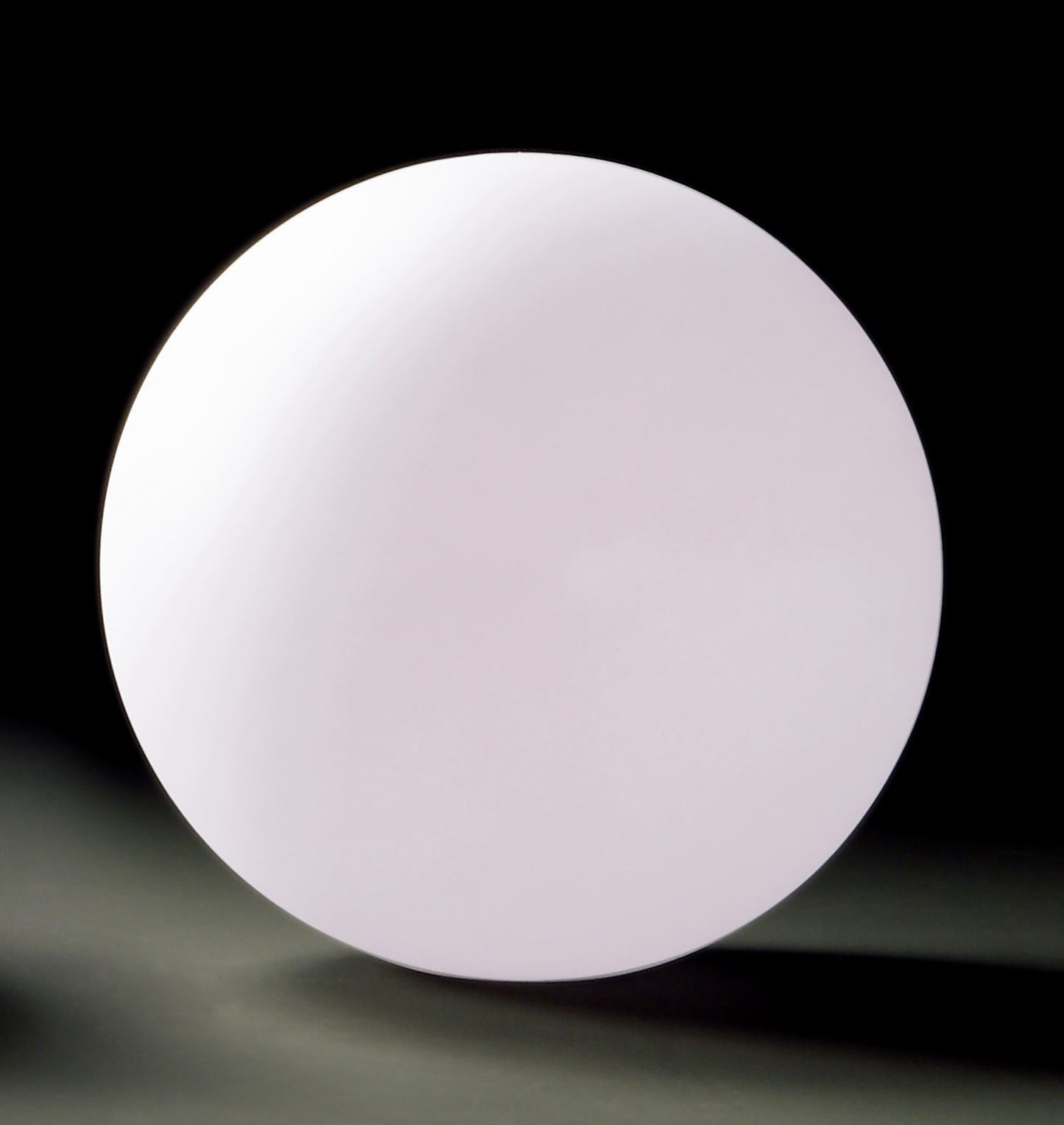 Huevo Ball Table Lamp 1 Light E27 Large Outdoor IP65, Opal White by Mantra