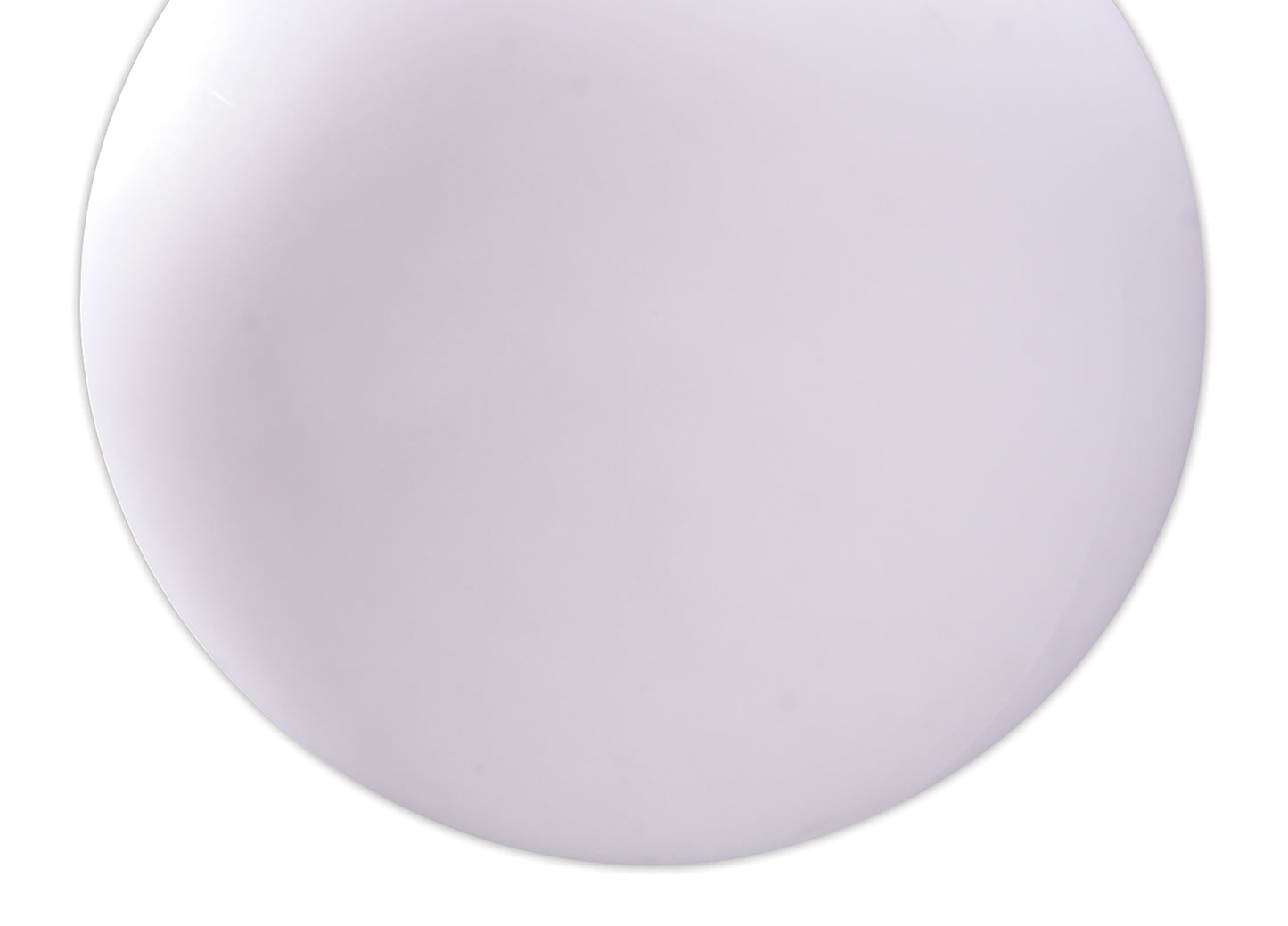 Huevo Ball Pendant 1 Light E27 Large Outdoor IP44, Opal White by Mantra