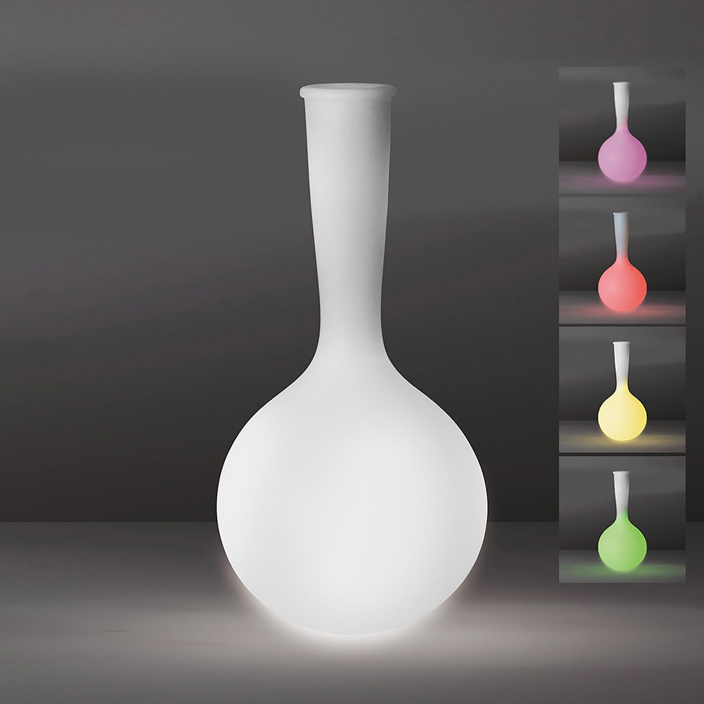 Huevo Flower Pot Big LED RGB (Export Only), 150lm, Opal White, 2yrs Warranty by Mantra