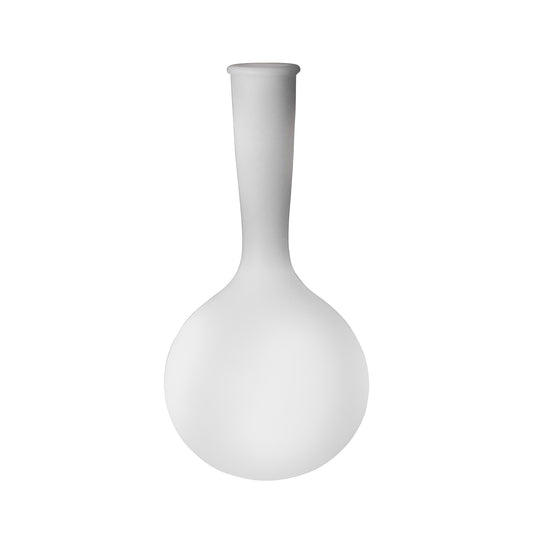 Flower Pot Big E27 2 Light, Opal White by Mantra