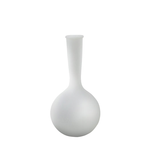 Flower Pot Small E27 1 Light, Opal White by Mantra