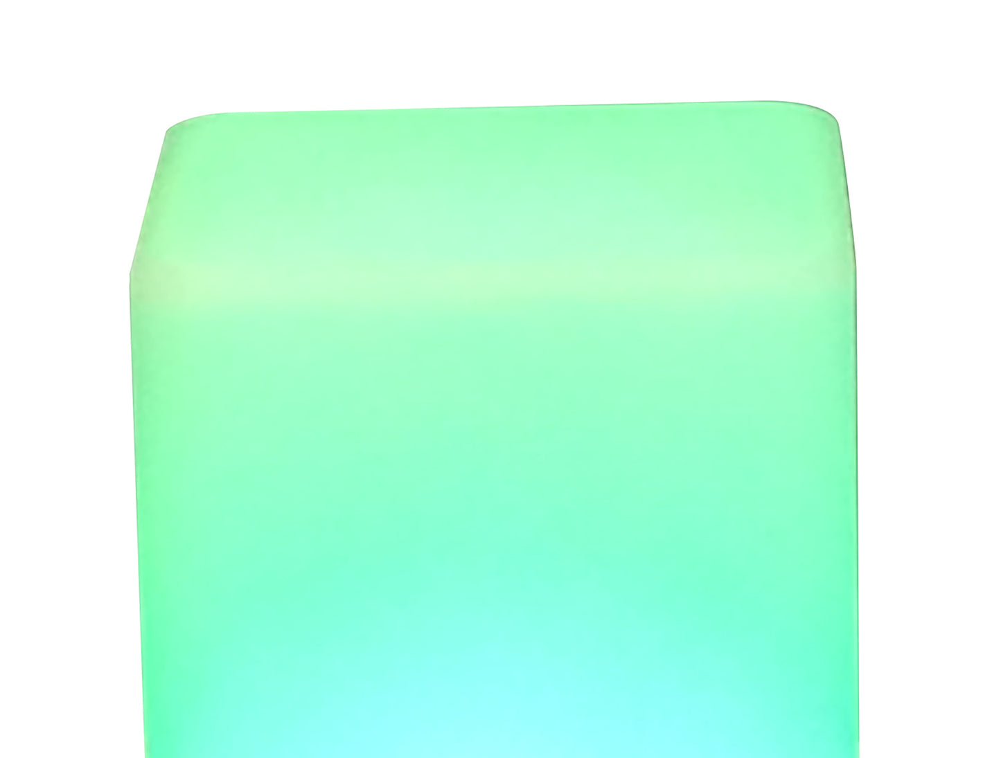 Square Shape Waterproof IP68 Could use in swimming pool. 7 Colours+white + candle. With remote control, Opal White by Mantra