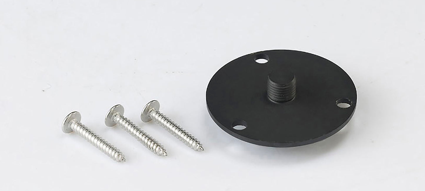 Ground Plate Aluminium Black by Mantra