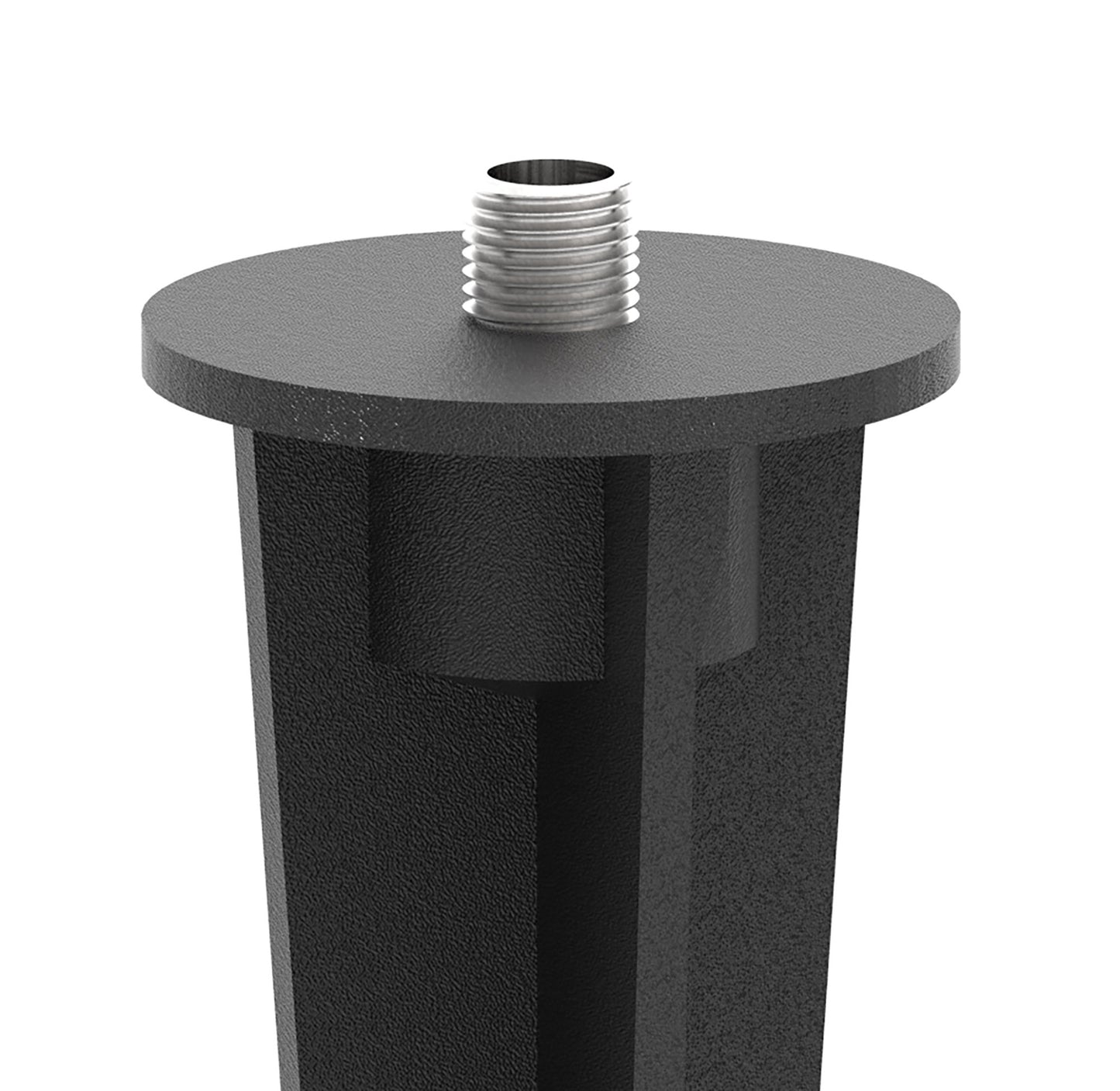 Ground Spike Medium 40 x 210mm, Aluminium Black by Mantra