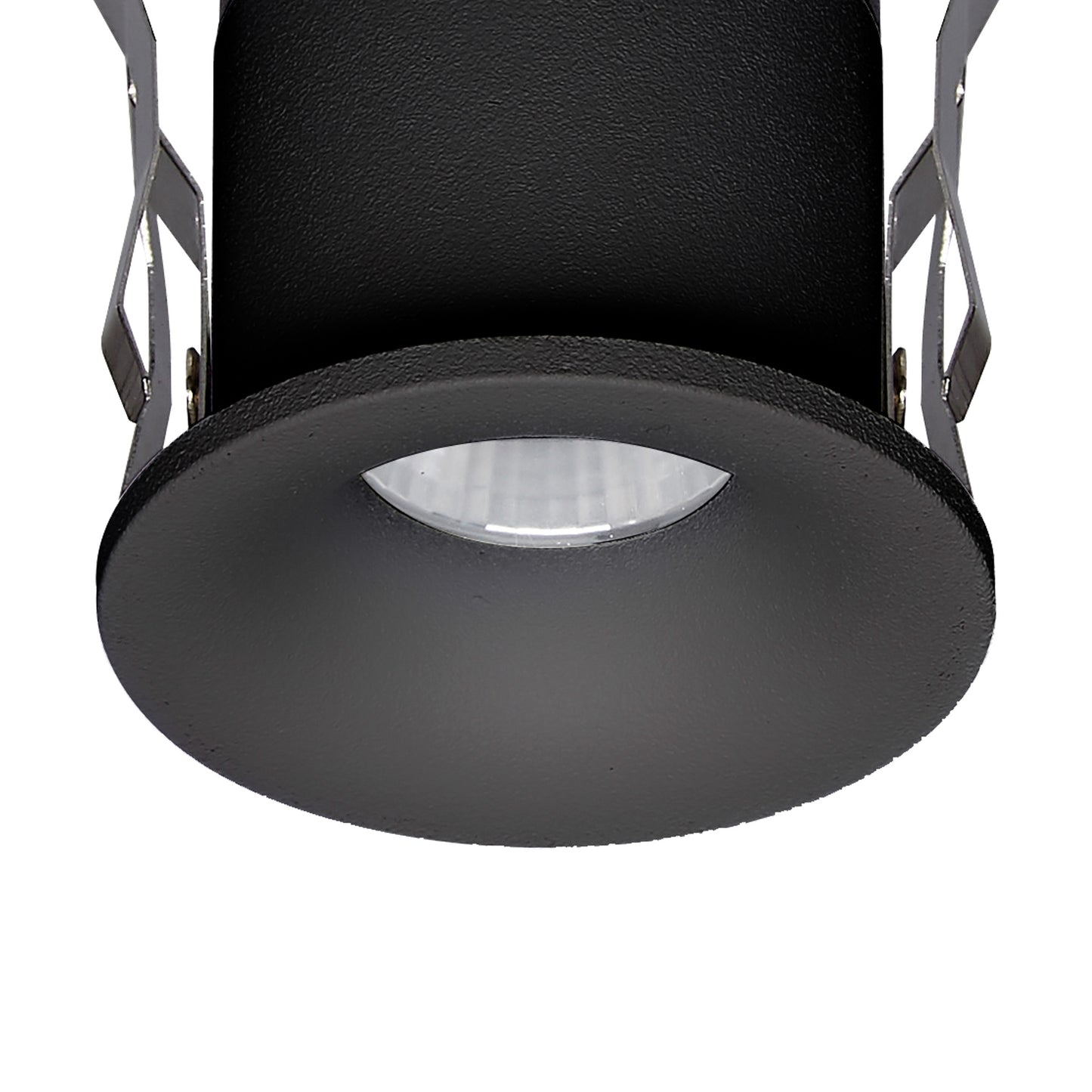 Hurgada IP54 Recessed Spotlight, 7W, 2700K, 571lm, Black, Cut Out 35mm, Driver Included, 3yrs Warranty by Mantra
