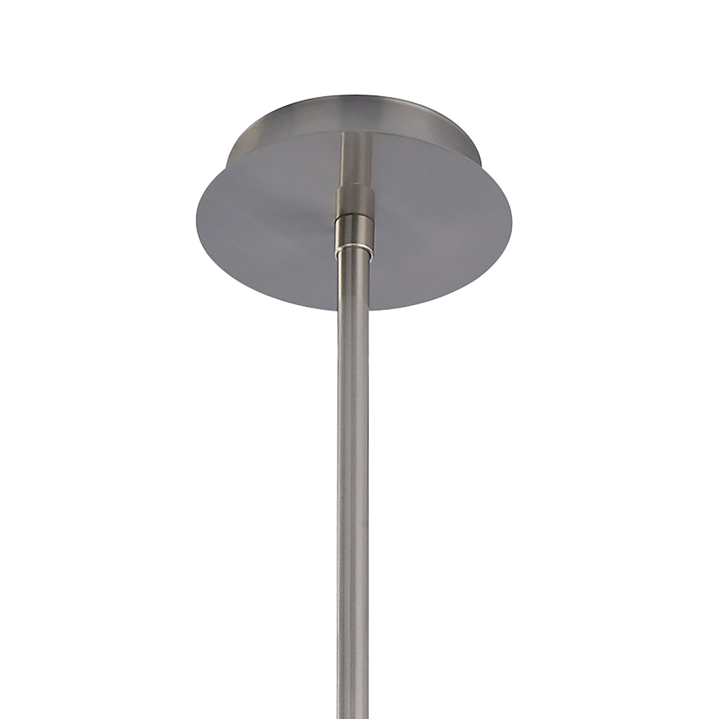 Ice Linear Pendant 4 Light G9 ECO Bar, Satin Nickel by Mantra