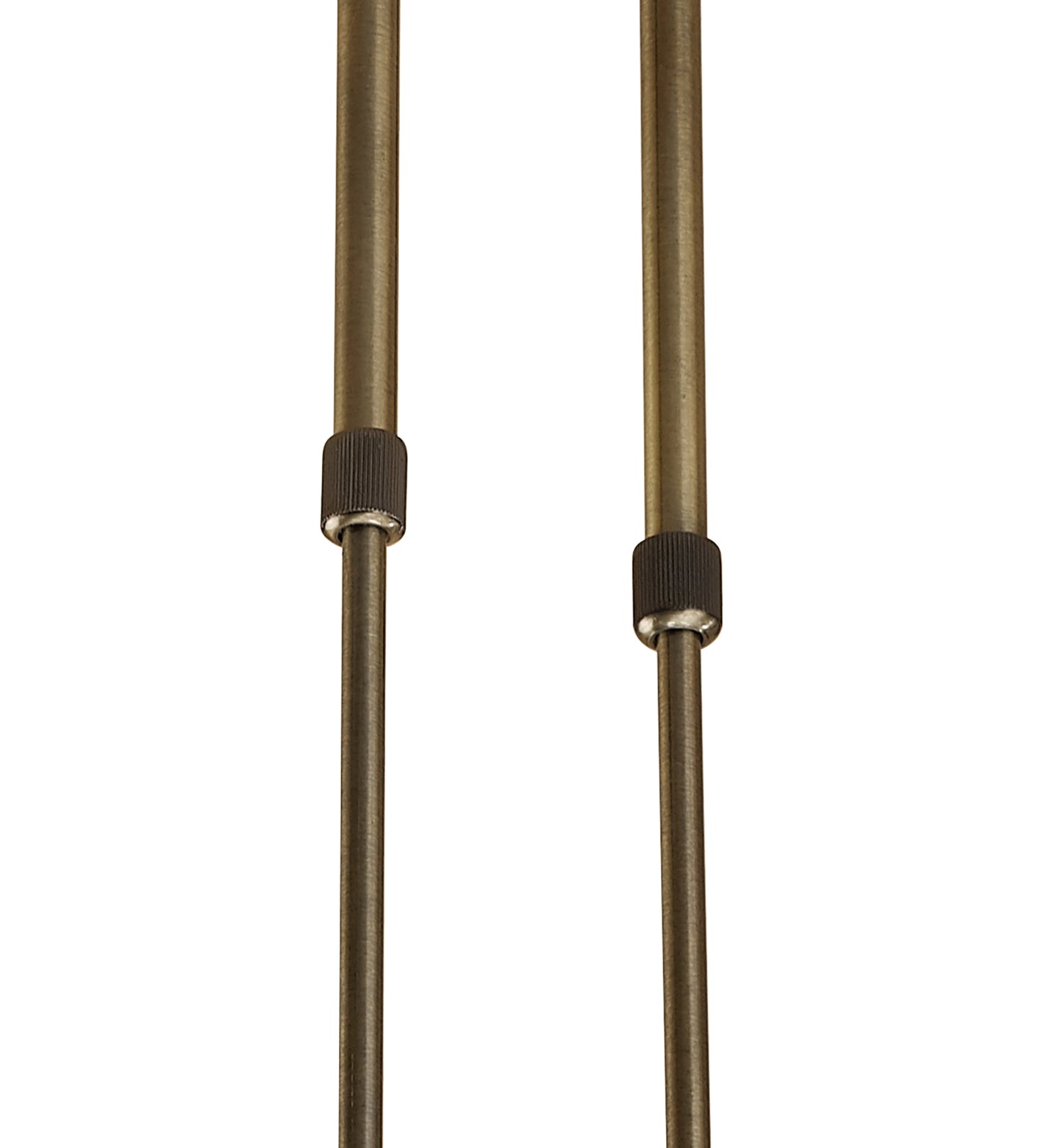 Ice Rectangular Telescopic 8 Light G9 ECO, Antique Brass by Mantra