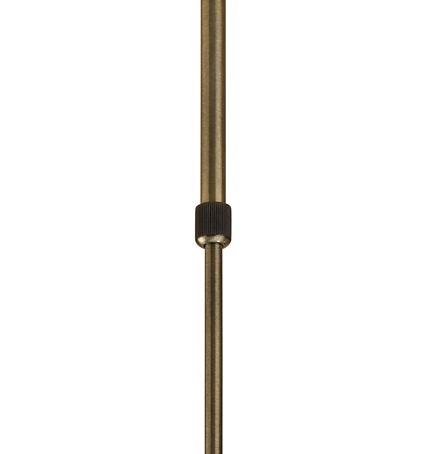 Ice Linear Pendant 4 Light G9 ECO Bar, Antique Brass by Mantra