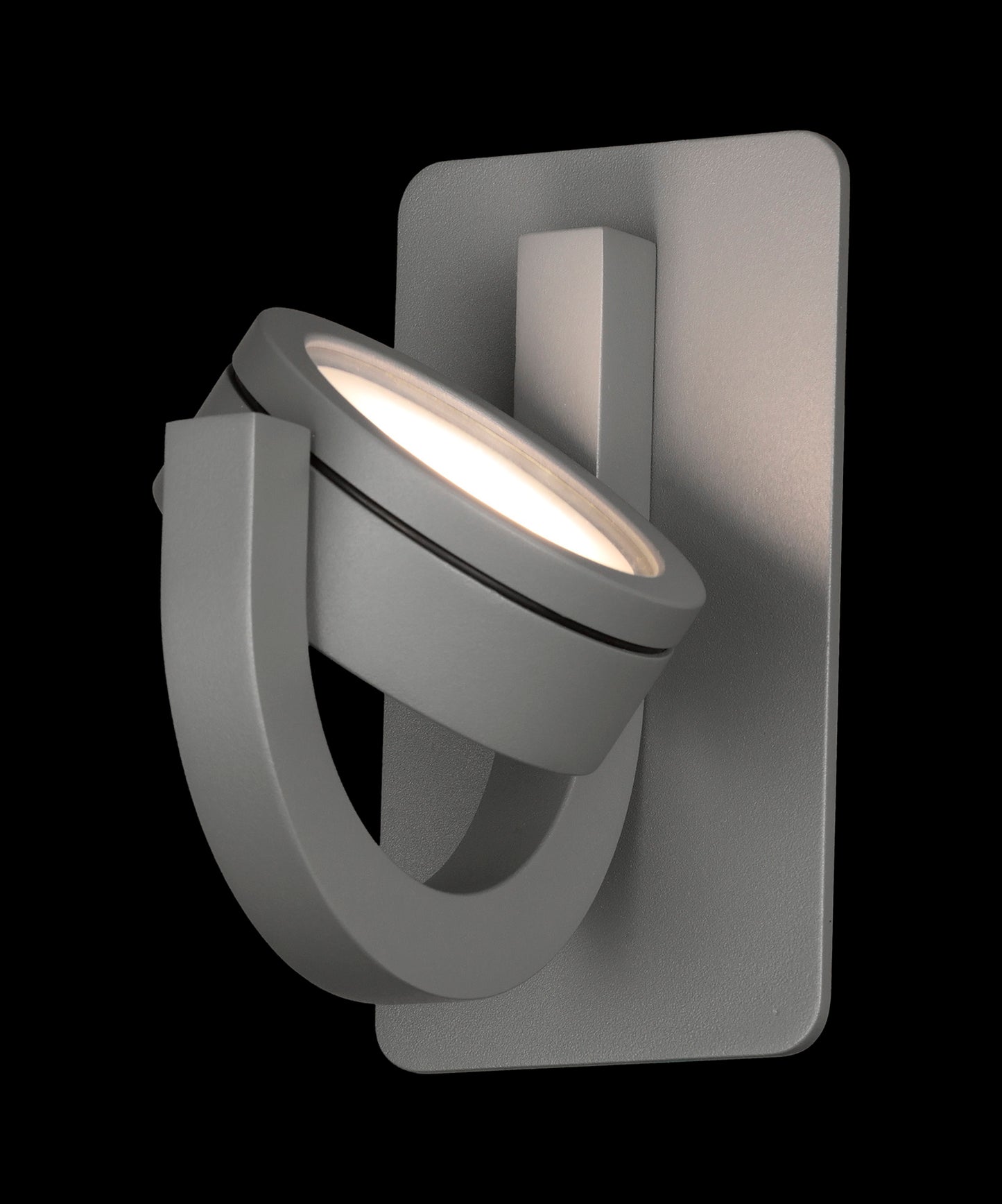 Iguazu Wall Lamp, Requires 1 x GX53 (Max 9W, Not Included), IP54, Anthracite, 2yrs Warranty by Mantra