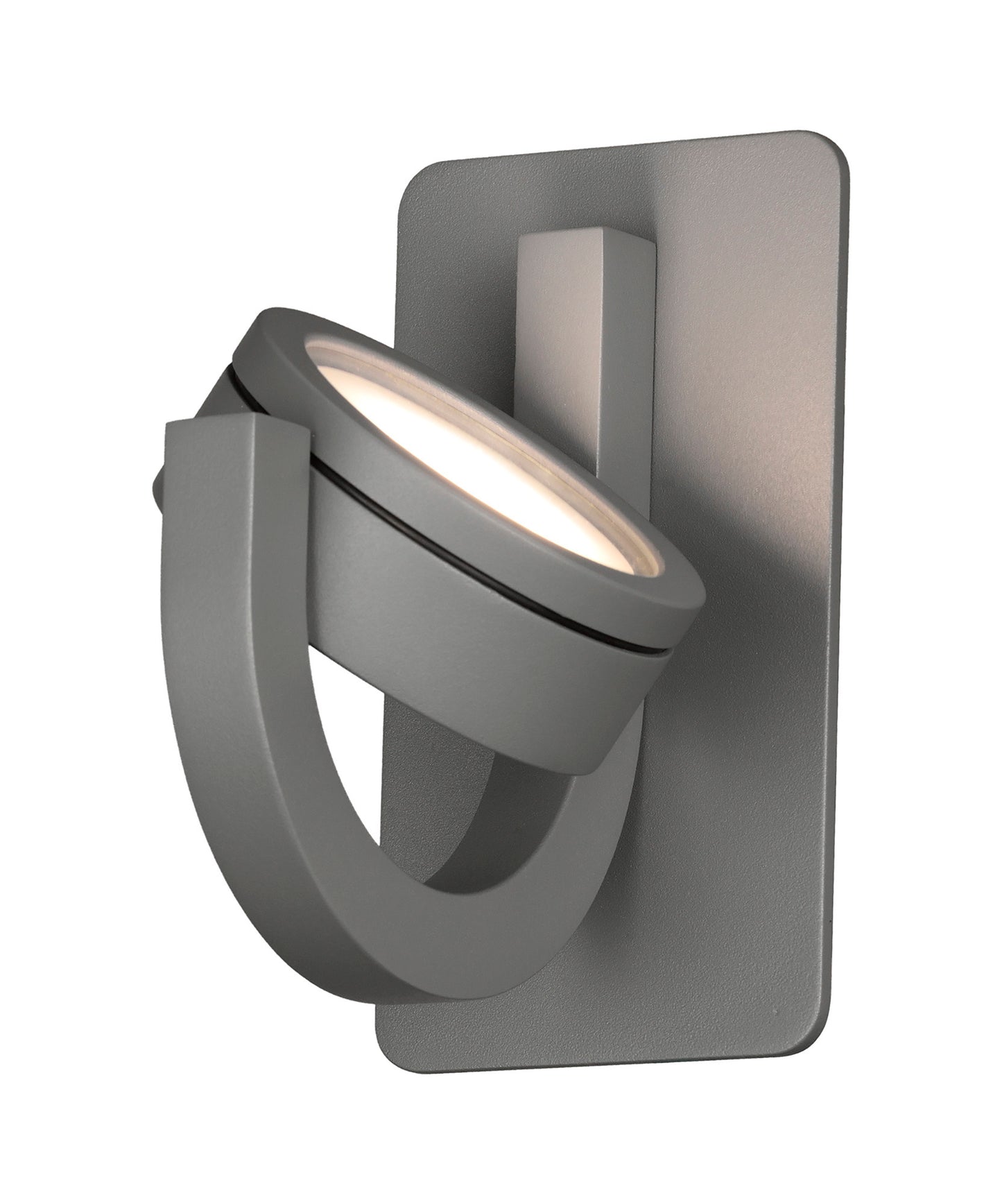 Iguazu Wall Lamp, Requires 1 x GX53 (Max 9W, Not Included), IP54, Anthracite, 2yrs Warranty by Mantra