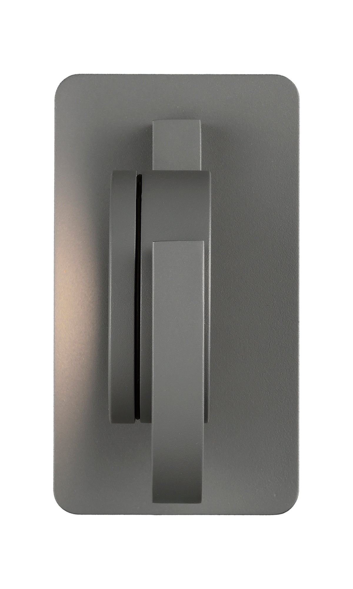 Iguazu Wall Lamp, Requires 1 x GX53 (Max 9W, Not Included), IP54, Anthracite, 2yrs Warranty by Mantra