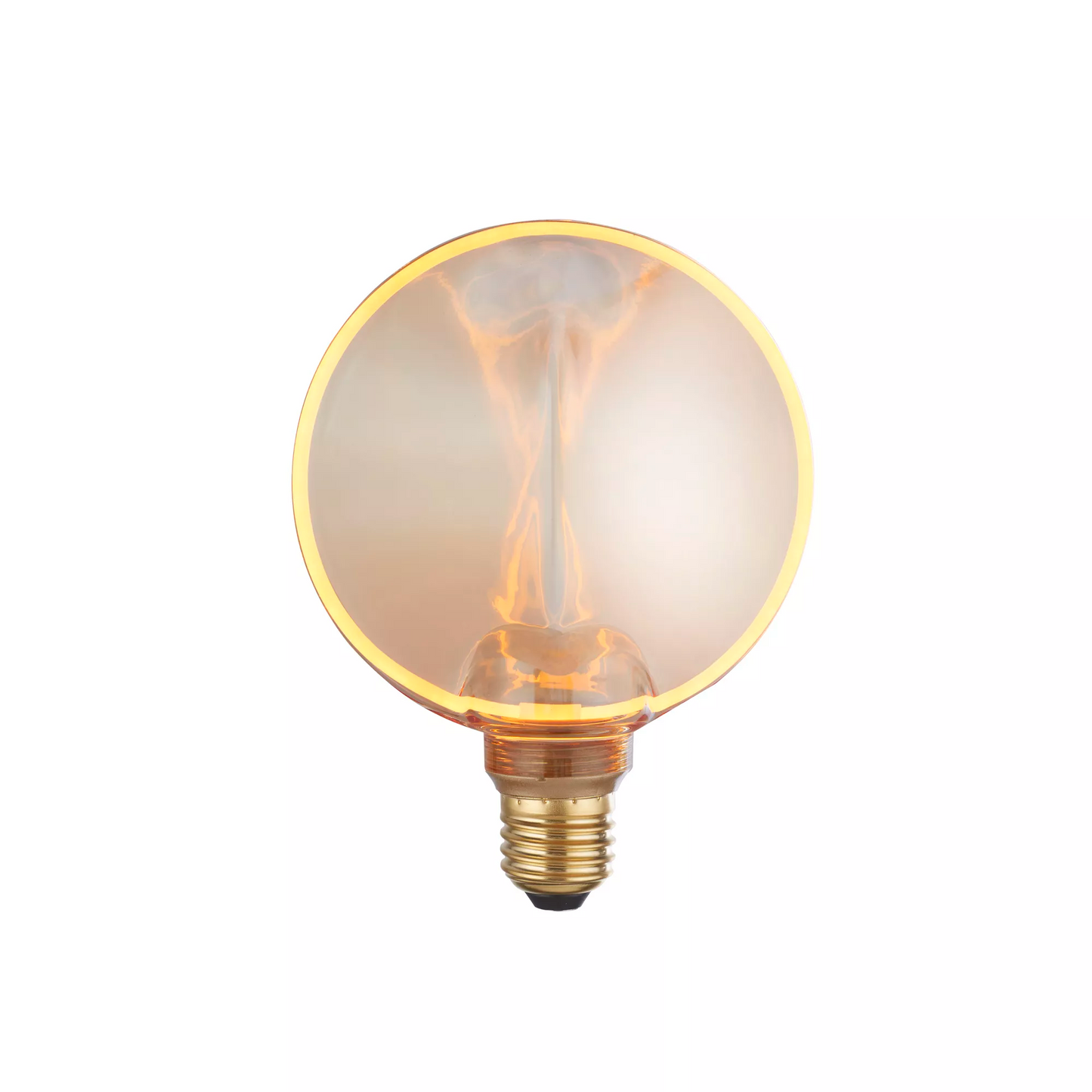 Decorative Lamp - Amber Glass, 4W, 1800K, 190Lm