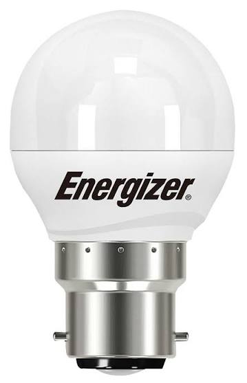 ENERGIZER S8838 4W LED Golf Bulb, BC/B22 Warm White 470lm, Opal