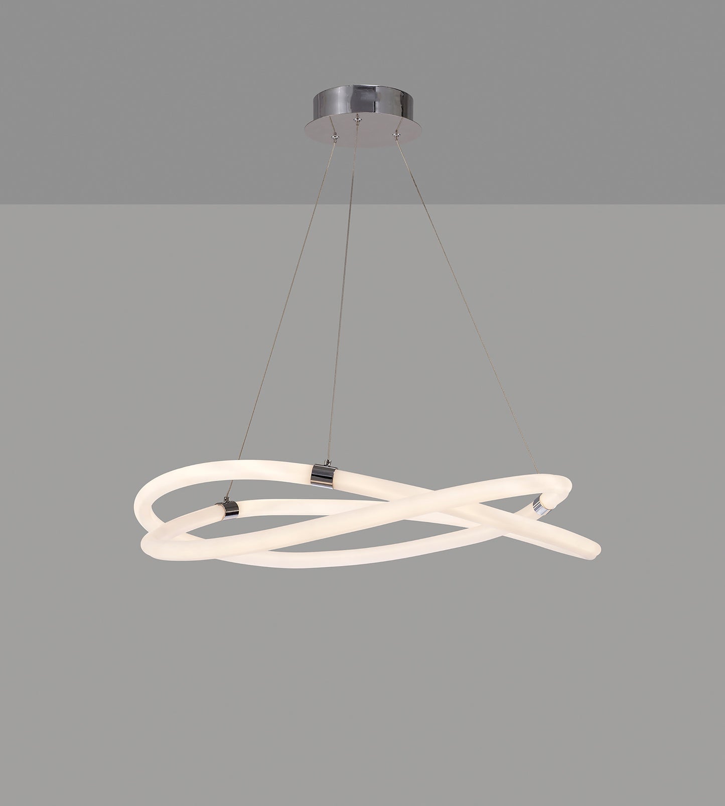 Infinity II Ceiling, 60W LED, 3000K, 4500lm, IP20, Chrome, 3yrs Warranty by Mantra