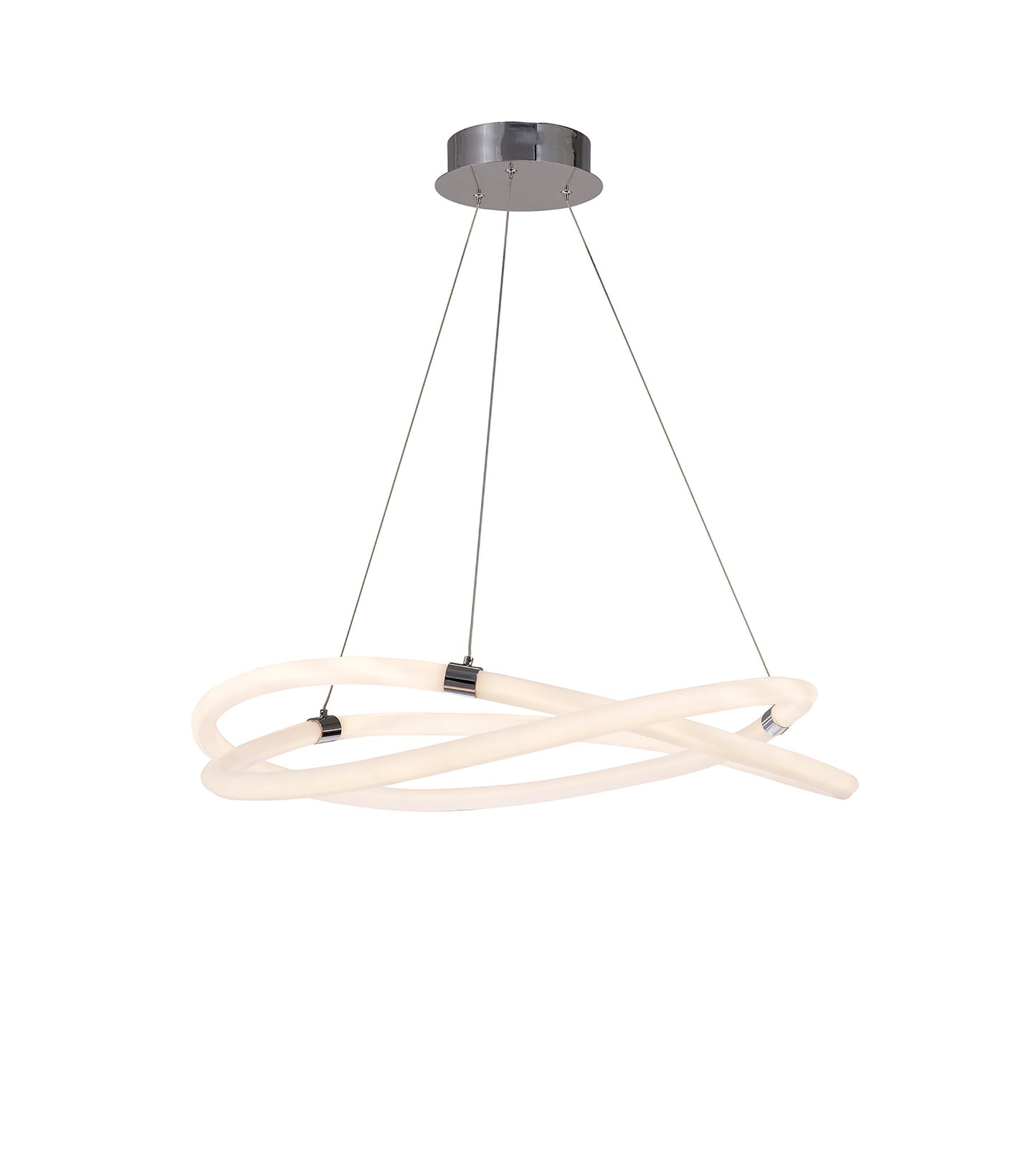 Infinity II Ceiling, 60W LED, 3000K, 4500lm, IP20, Chrome, 3yrs Warranty by Mantra