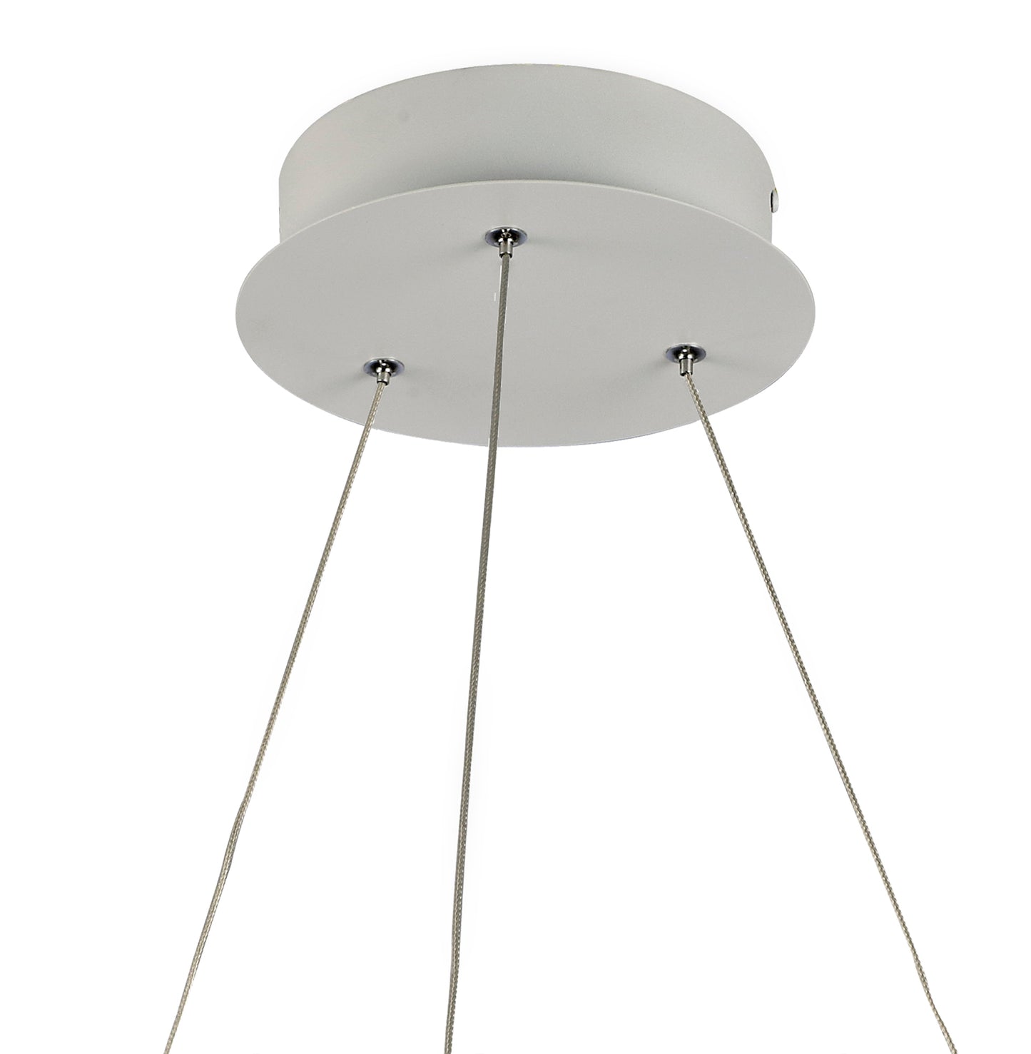 Infinity Blanco Pendant 42W LED 2800K, 3400lm, Dimmable White/White Acrylic, 3yrs Warranty by Mantra