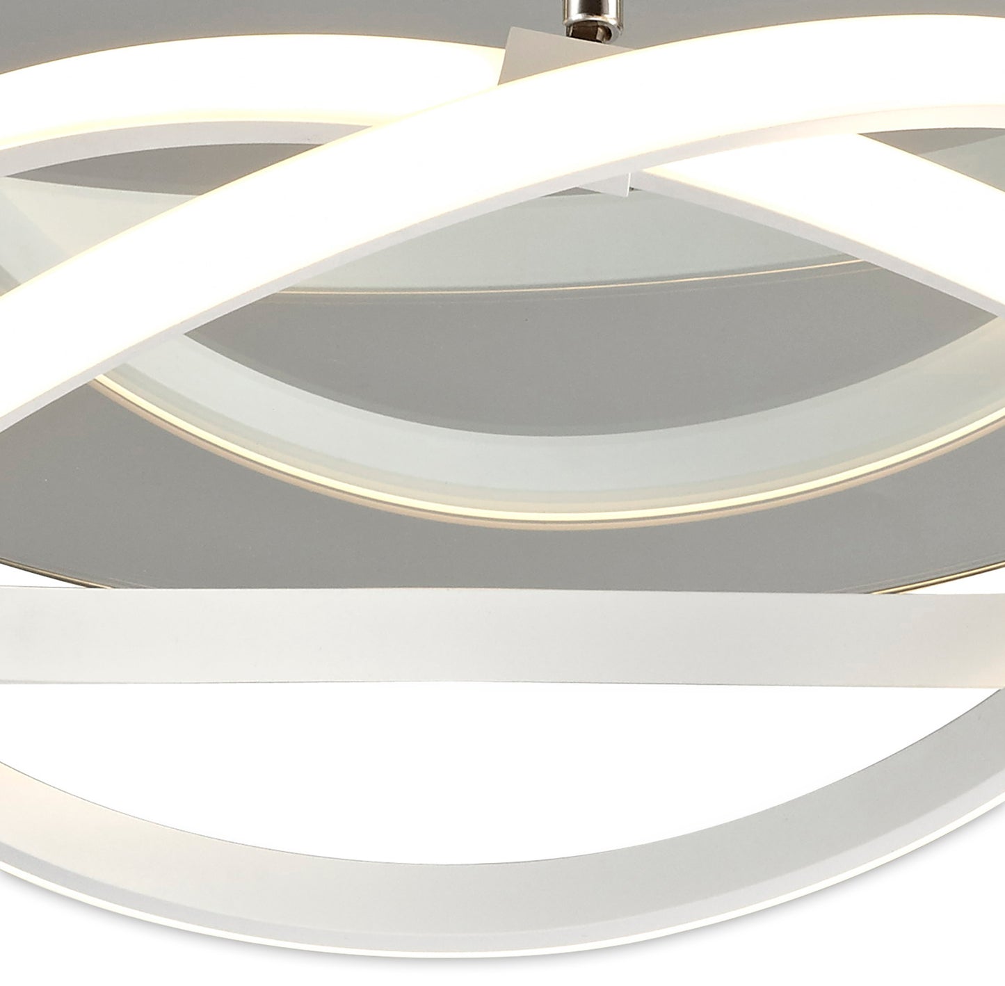 Infinity Blanco Flush 30W LED 4000K, 2500lm, White/White Acrylic/Clear Mirror, 3yrs Warranty by Mantra