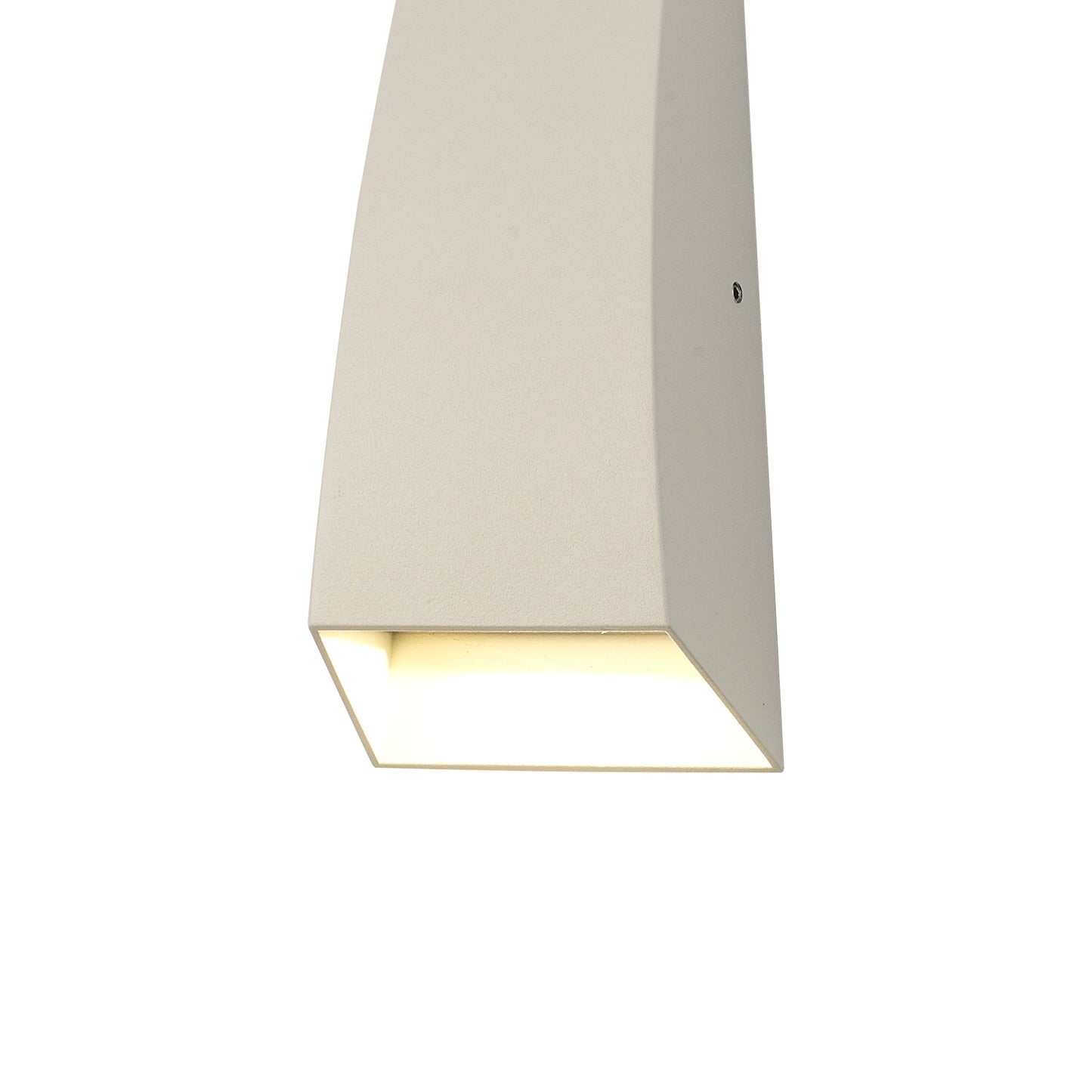 Jackson Wall Lamp, 6W LED, 3000K, 420lm, IP54, Sand White, 3yrs Warranty by Mantra