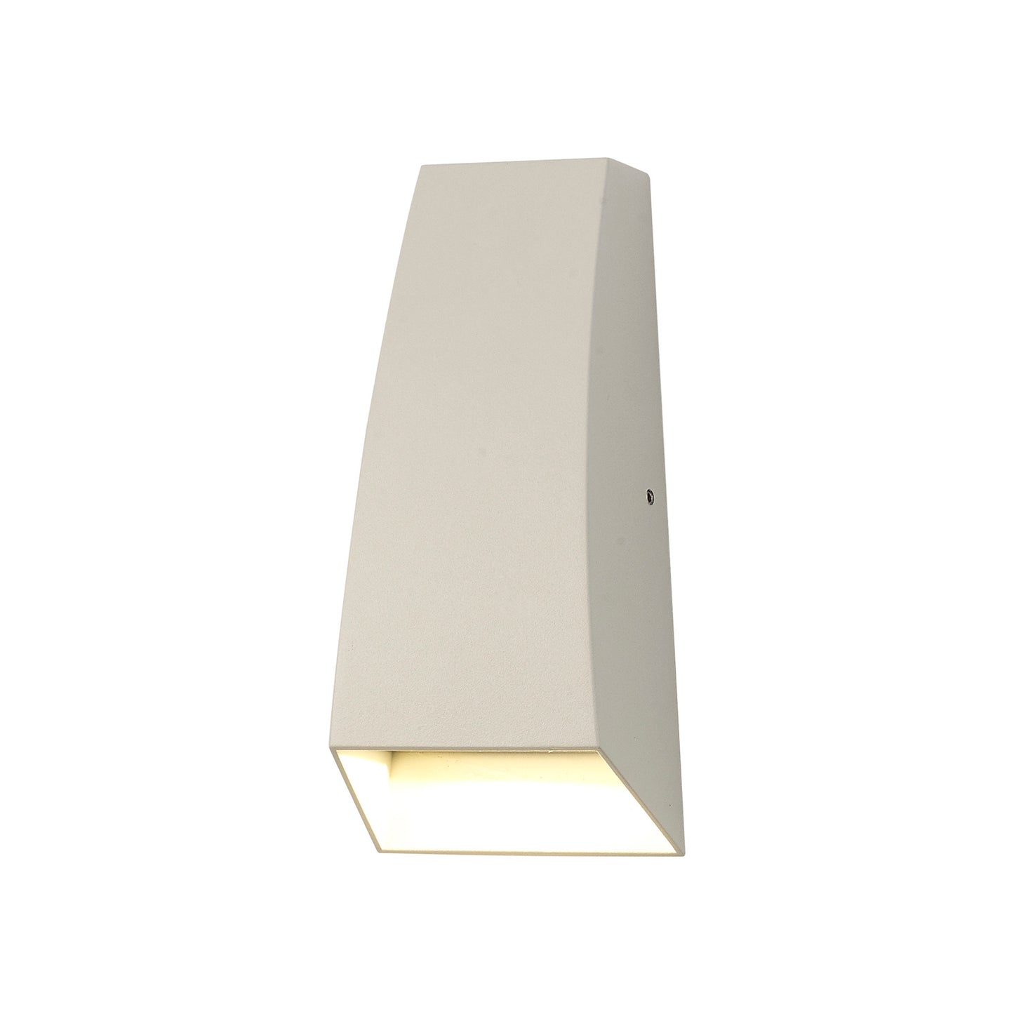 Jackson Wall Lamp, 6W LED, 3000K, 420lm, IP54, Sand White, 3yrs Warranty by Mantra