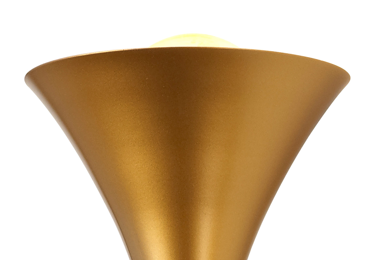 Jazz Wall Lamp, 1 x E27 (Max 20W), Gold Painting by Mantra