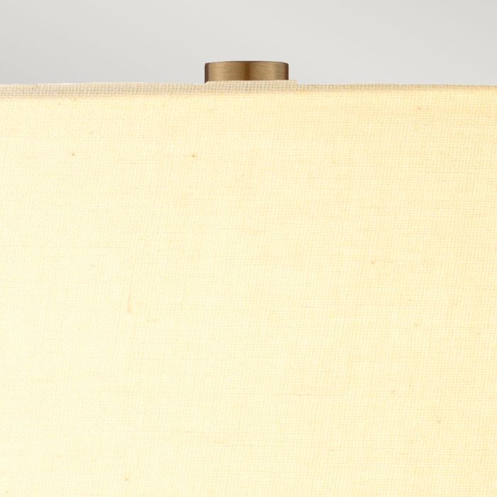 Job 1 Light Table Lamp - Ivory shade - Bronze Metallic, Cream Shade
