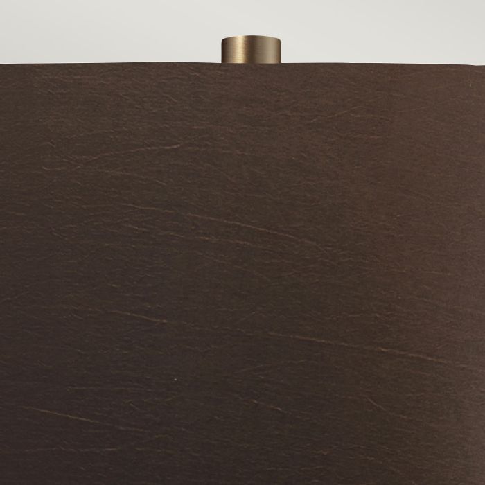 Job 1 Light Table Lamp - Bronze Metallic, Brown Shade