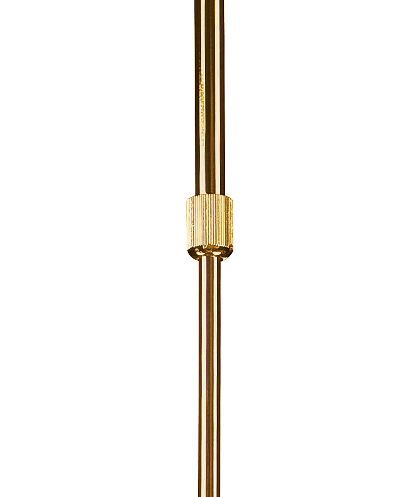 Juno Telescopic Convertible To Semi Flush 3 Light 15W LED 3000K, 1350lm, Satin Gold/Frosted Acrylic/Gold, 3yrs Warranty by Mantra