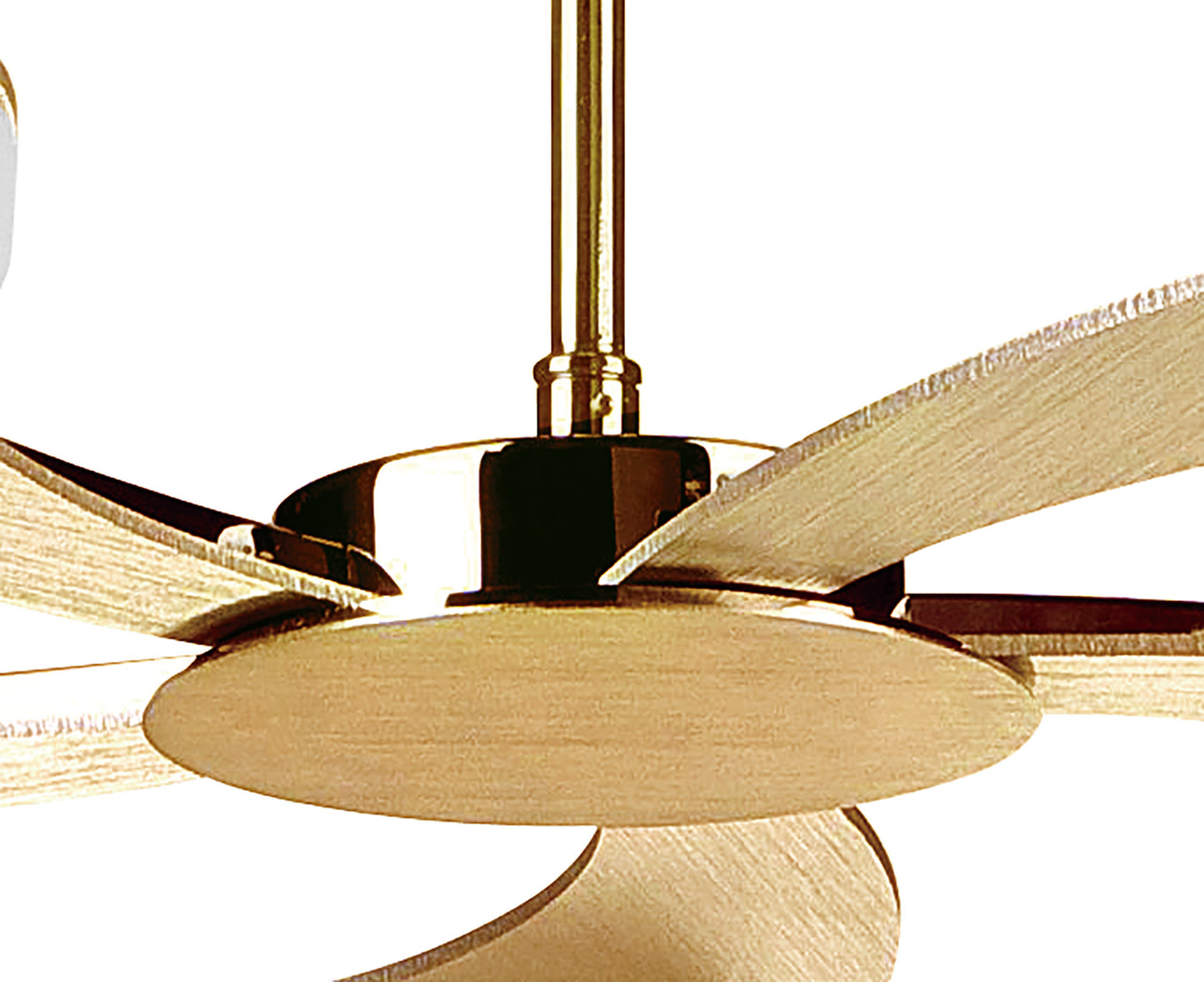 Juno Telescopic 5 Light 30W LED 3000K, 2700lm, Satin Gold/Frosted Acrylic/Gold, 3yrs Warranty by Mantra