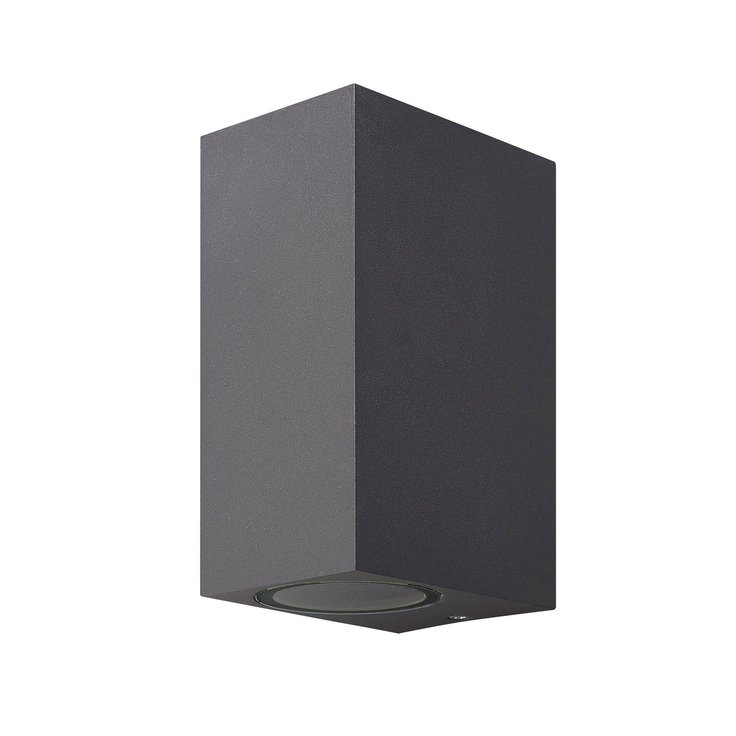 Kandanchu Square Wall Lamp, 2 x GU10, IP54, Anthracite, 2yrs Warranty by Mantra