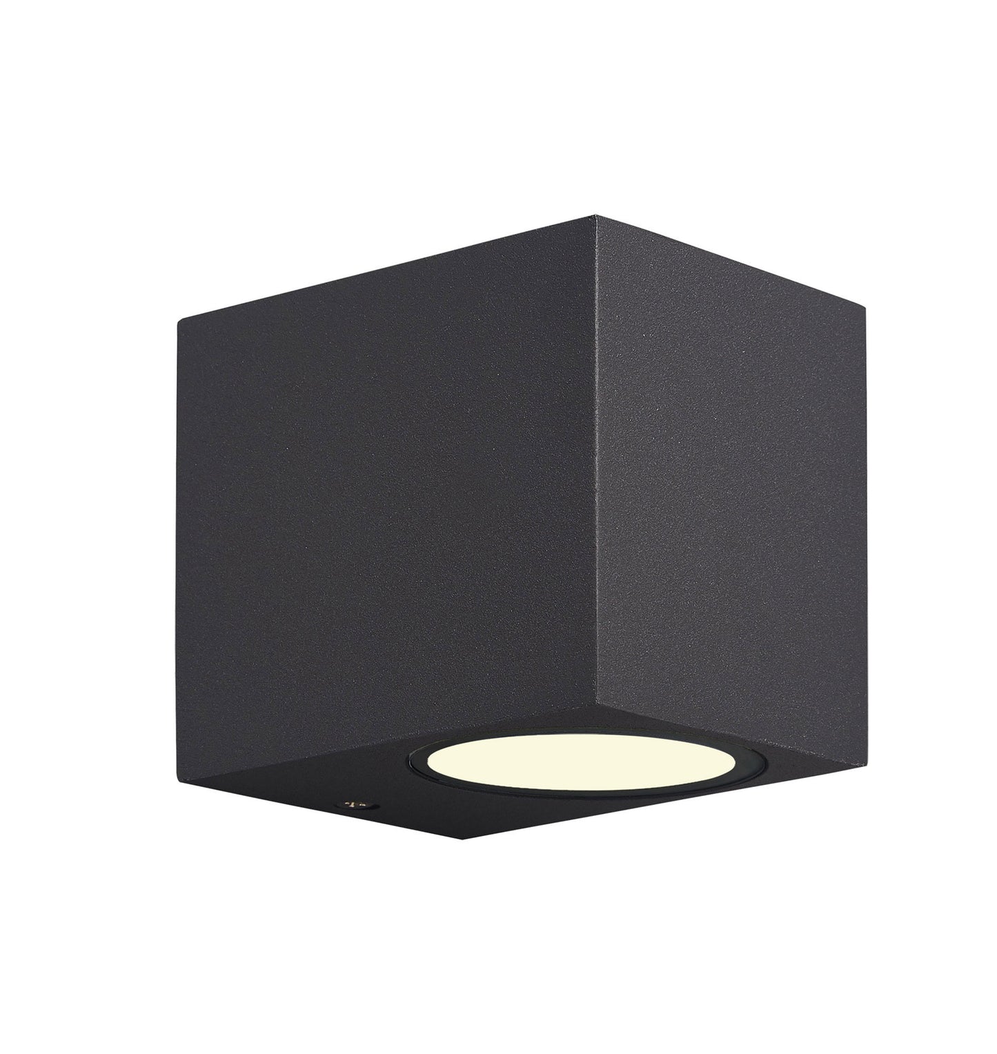 Kandanchu Square Wall Lamp, 1 x GU10, IP54, Anthracite, 2yrs Warranty by Mantra