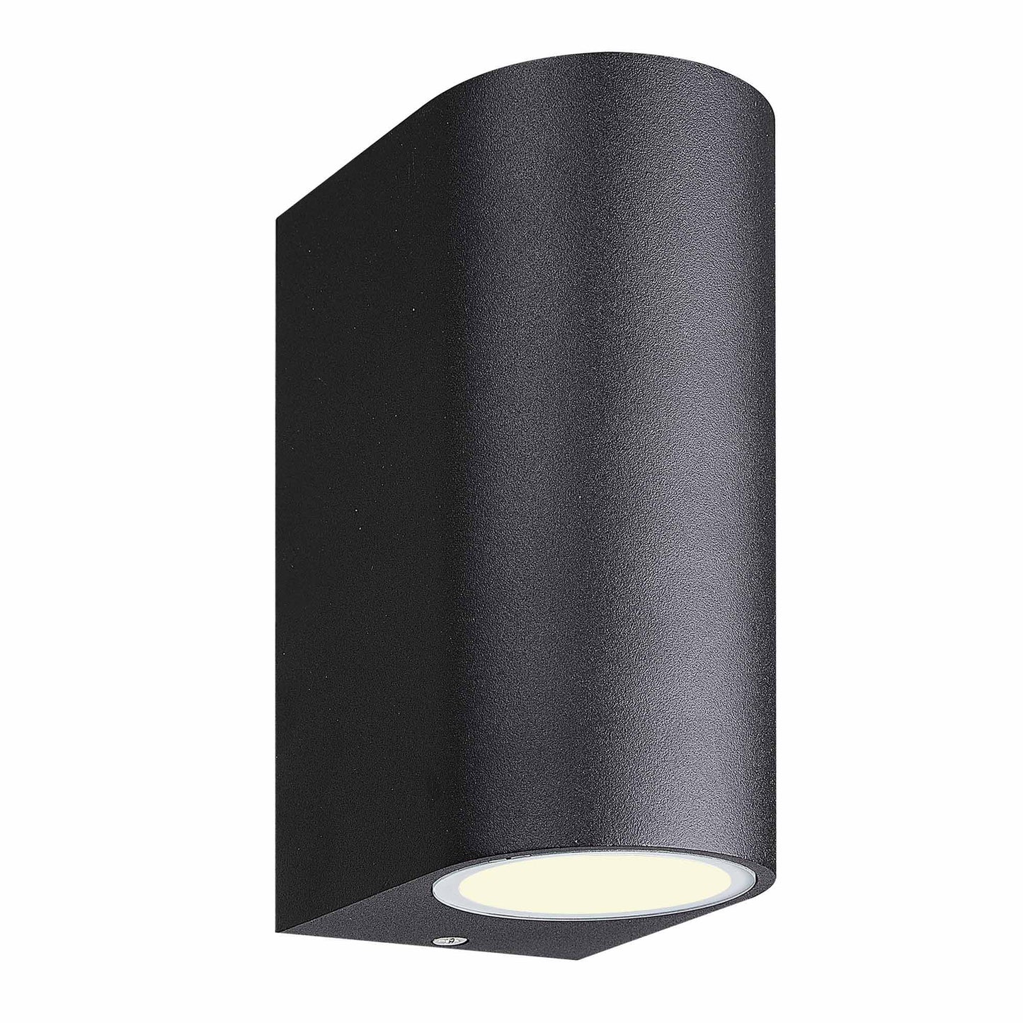 Kandanchu Round Wall Lamp, 2 x GU10, IP54, Sand Black, 2yrs Warranty by Mantra