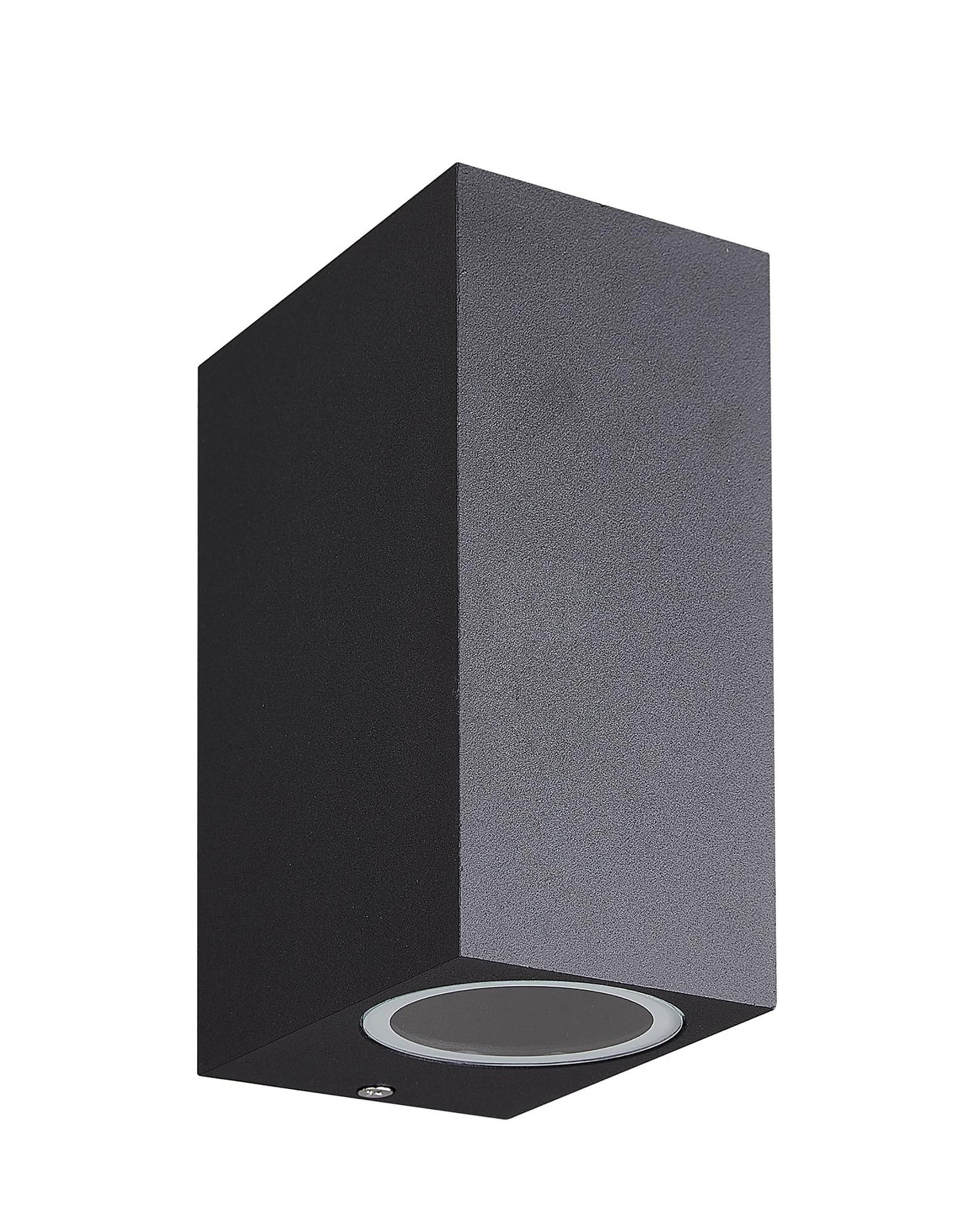 Kandanchu Square Wall Lamp, 2 x GU10, IP54, Sand Black, 2yrs Warranty by Mantra