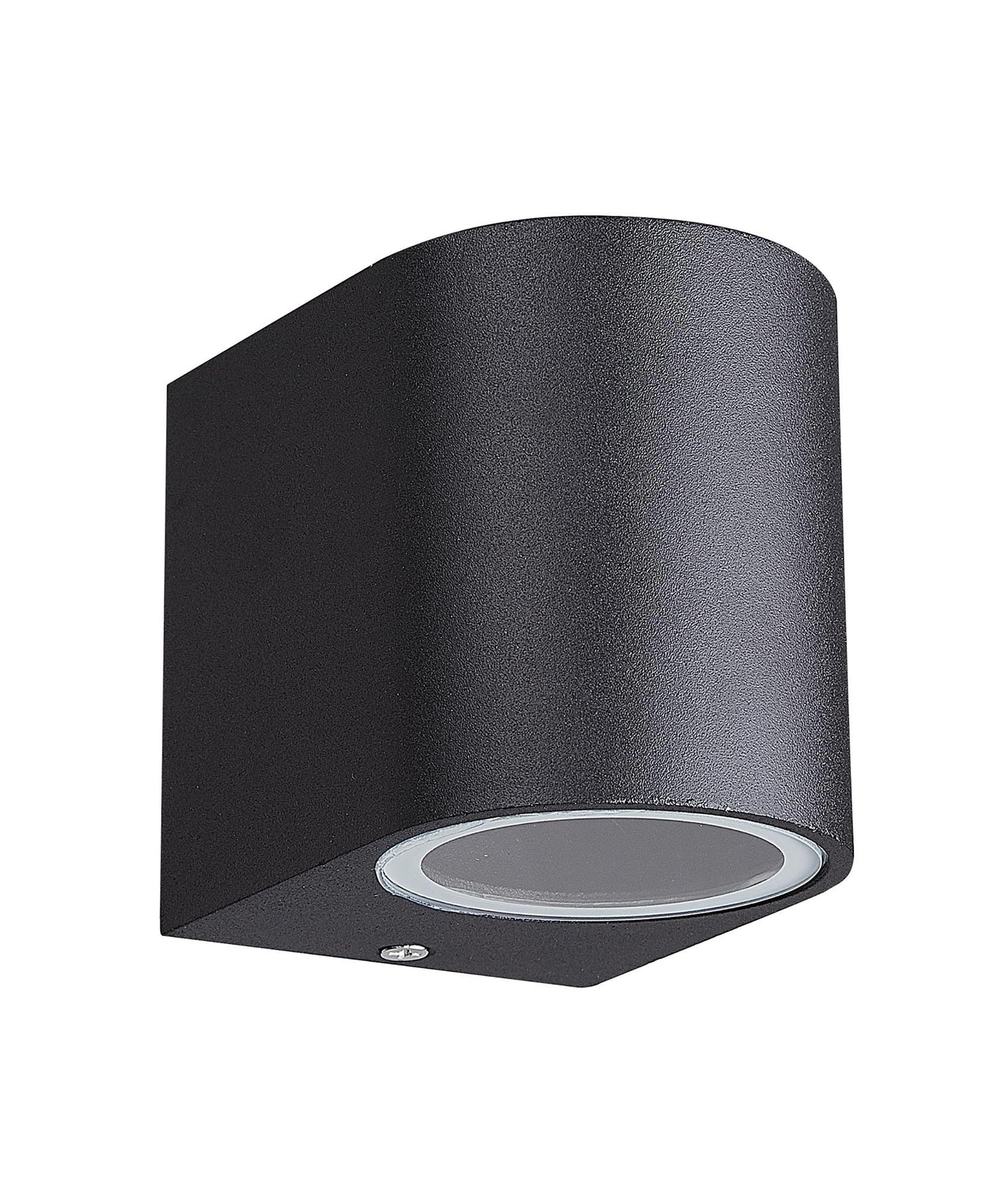 Kandanchu Round Wall Lamp, 1 x GU10, IP54, Sand Black, 2yrs Warranty by Mantra