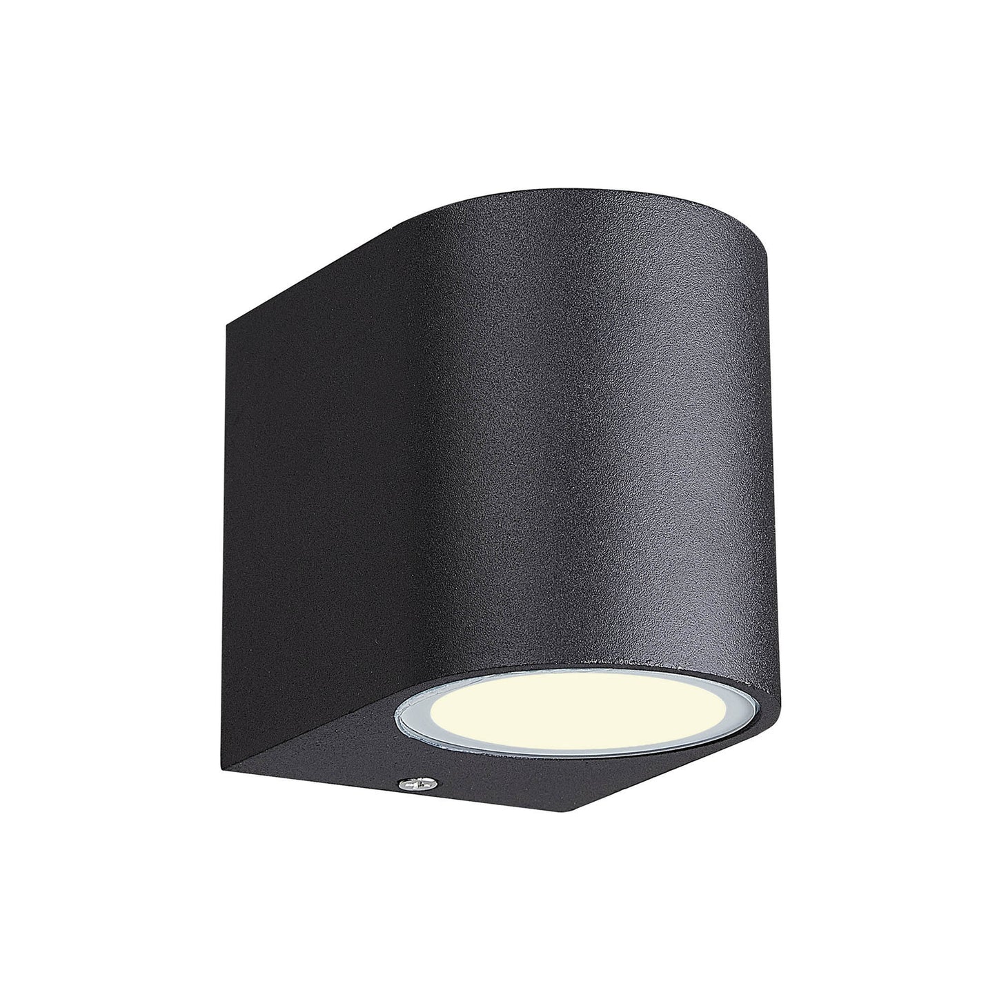 Kandanchu Round Wall Lamp, 1 x GU10, IP54, Sand Black, 2yrs Warranty by Mantra