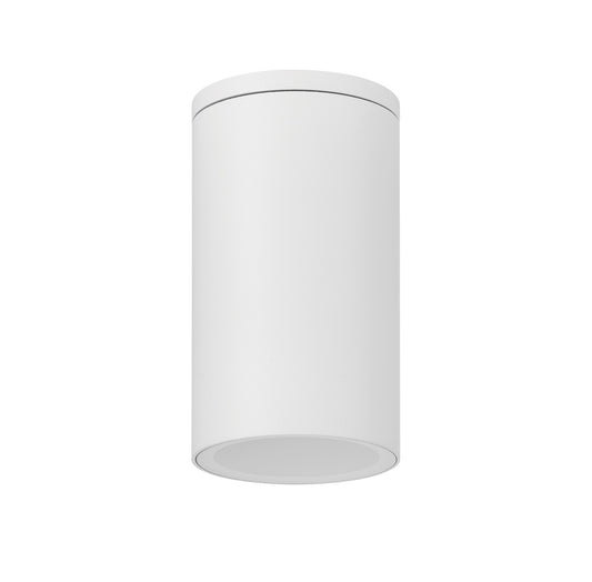 Kandanchu Tall Round Ceiling Spotlight, 1 x GU10, IP54, Sand White, 2yrs Warranty by Mantra