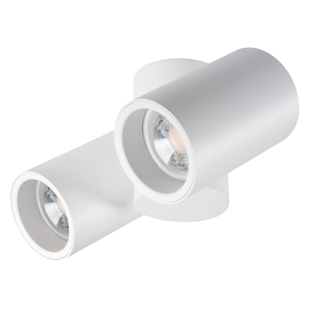 Kanlux Ceiling-mounted Twin Spotlight Fitting White 32953