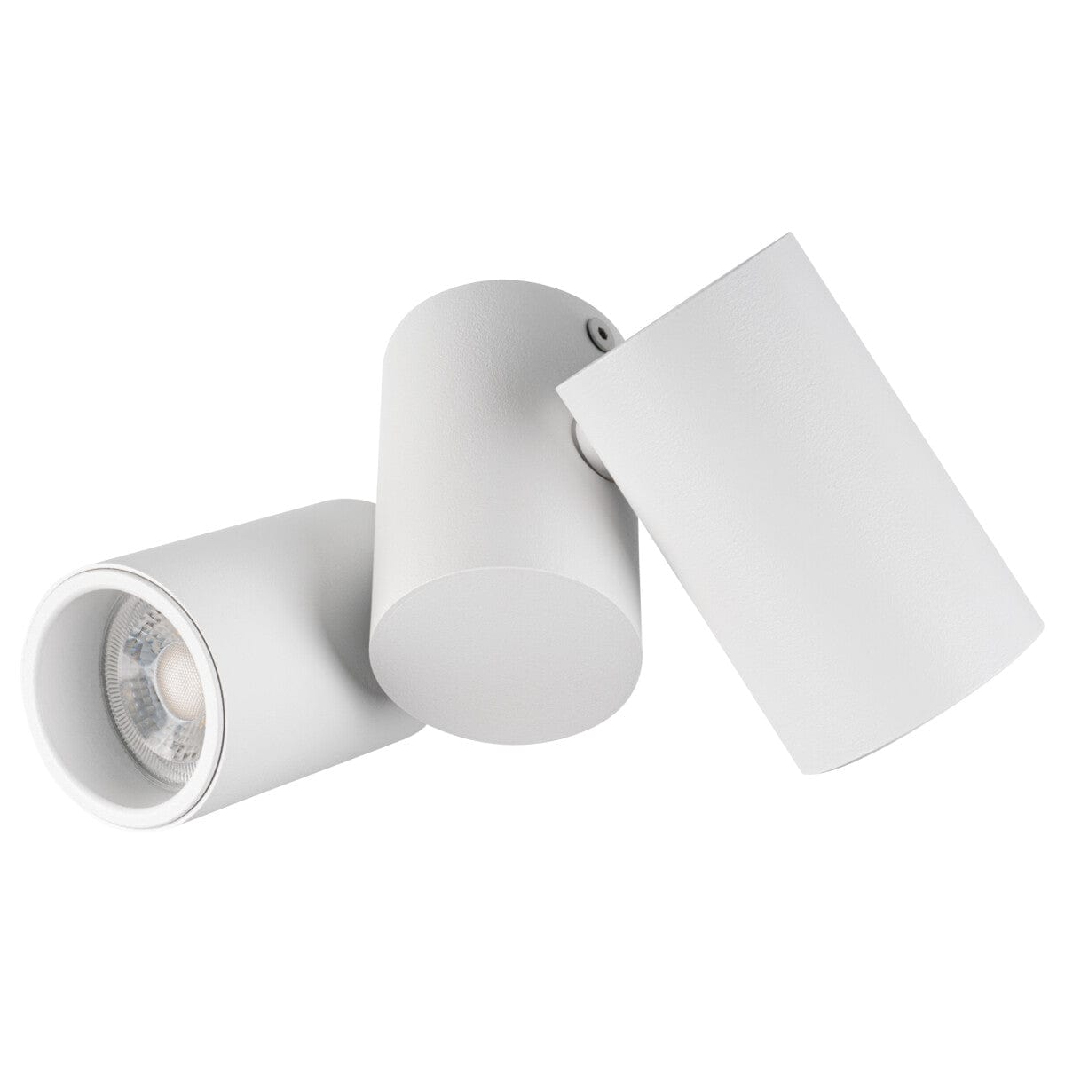 Kanlux Ceiling-mounted Twin Spotlight Fitting White 32953