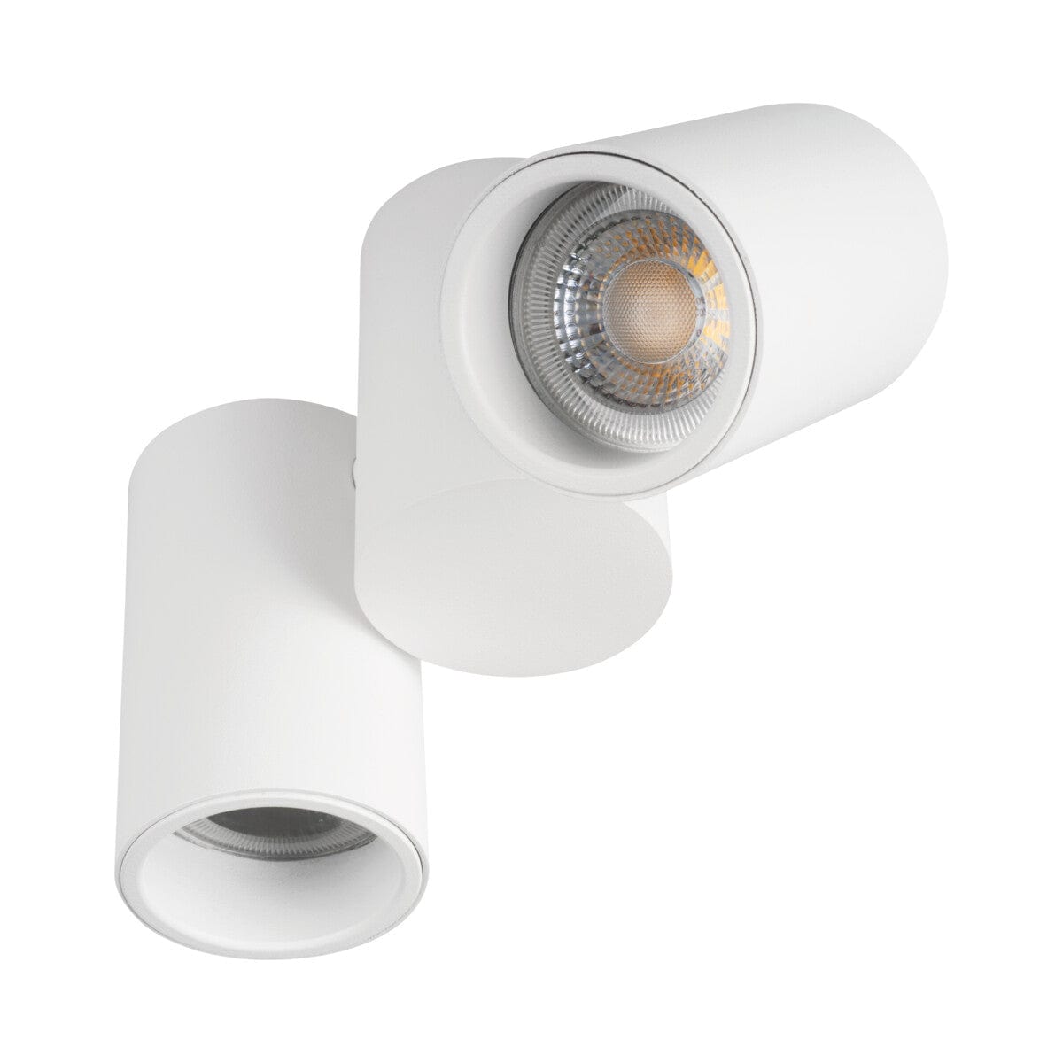 Kanlux Ceiling-mounted Twin Spotlight Fitting White 32953