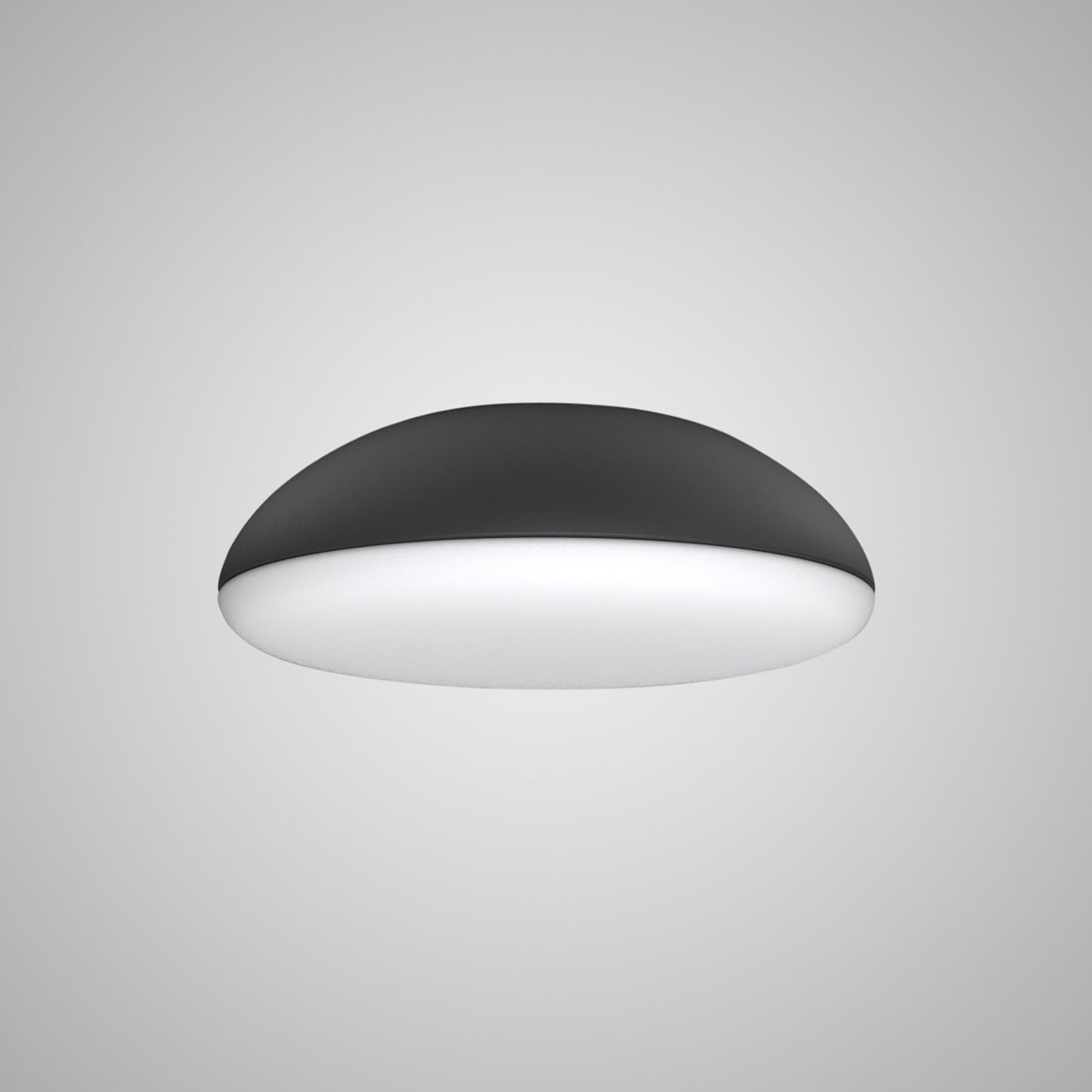 Kazz Ceiling 38cm Round, 4 x E27 (Max 20W LED), Black by Mantra