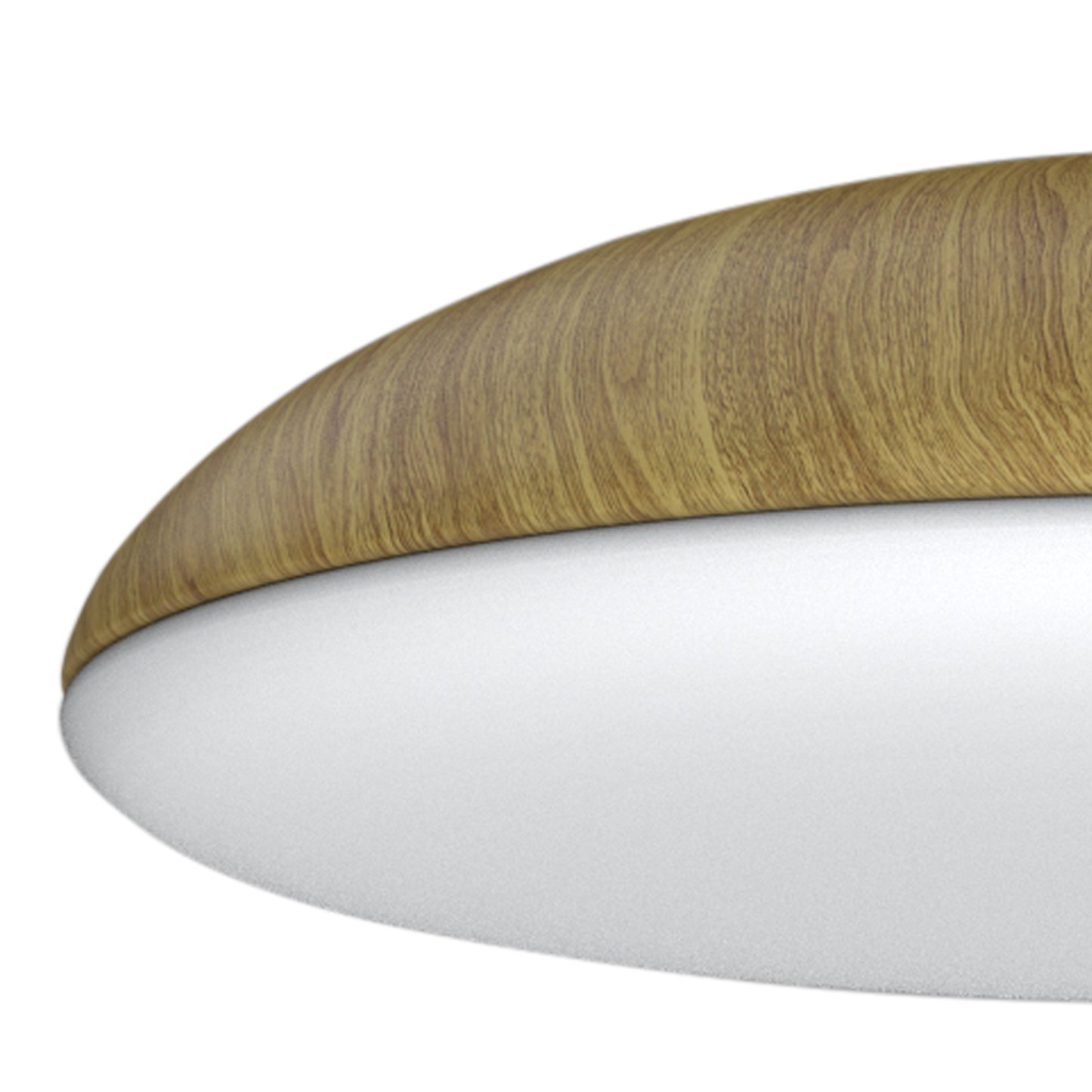 Kazz Ceiling 38cm Round, 4 x E27 (Max 20W LED), Wood by Mantra