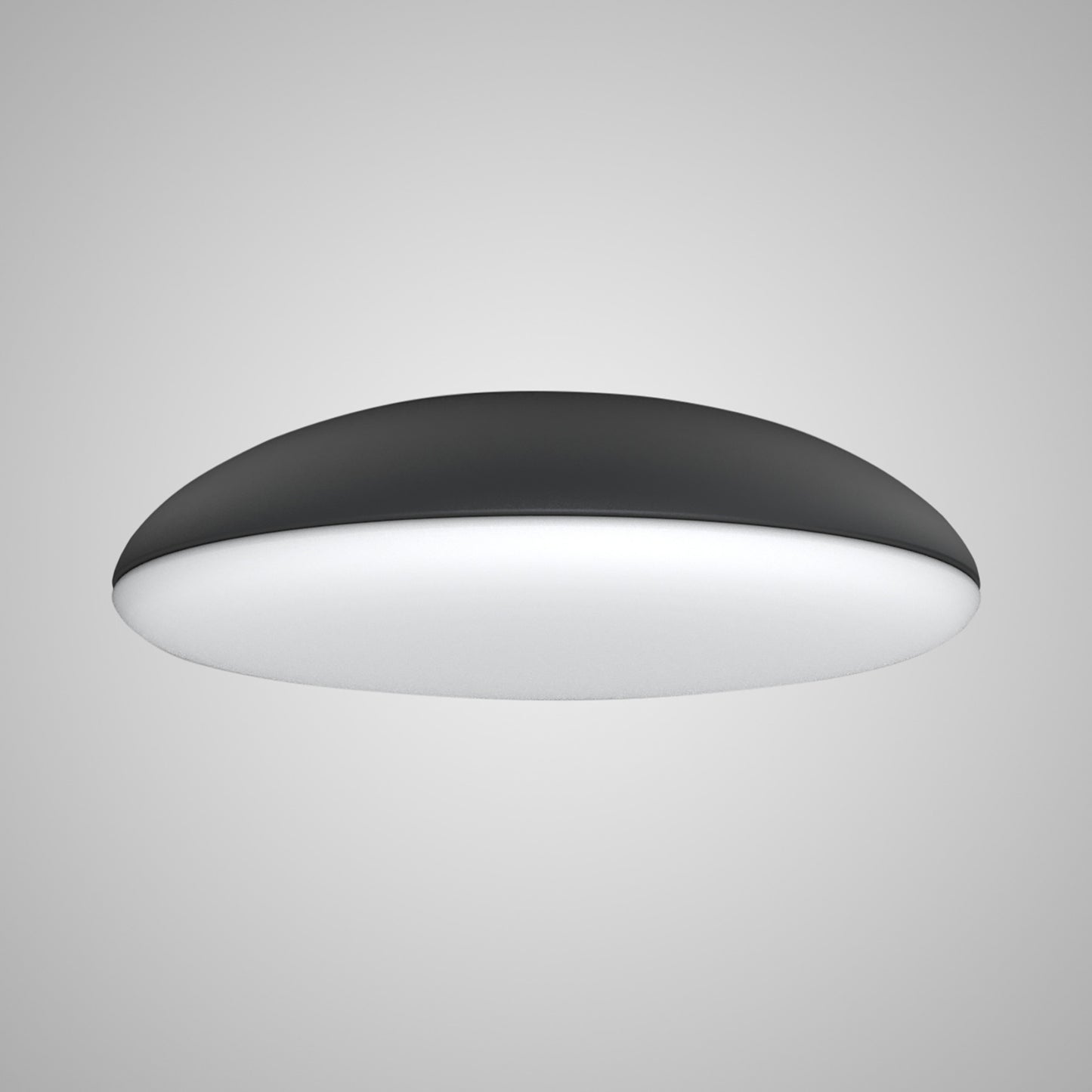 Kazz Ceiling 50cm Round, 6 x E27 (Max 20W LED), Black by Mantra