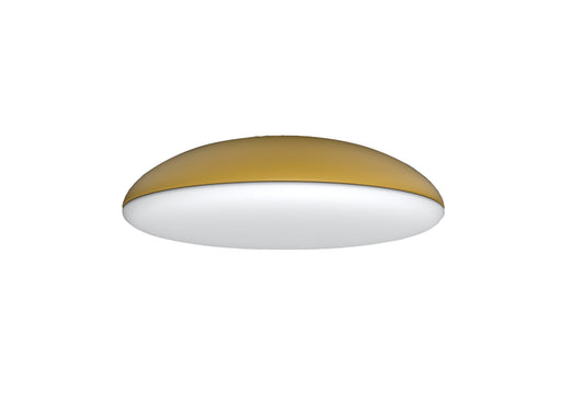 Kazz Ceiling 50cm Round, 6 x E27 (Max 20W LED), Gold by Mantra