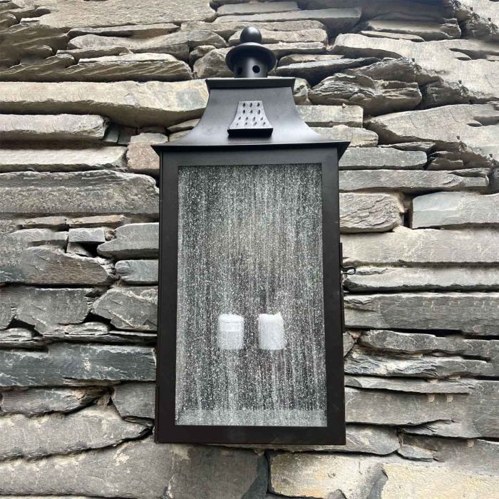 Kendal 2 Light Wall Lantern - Old Bronze