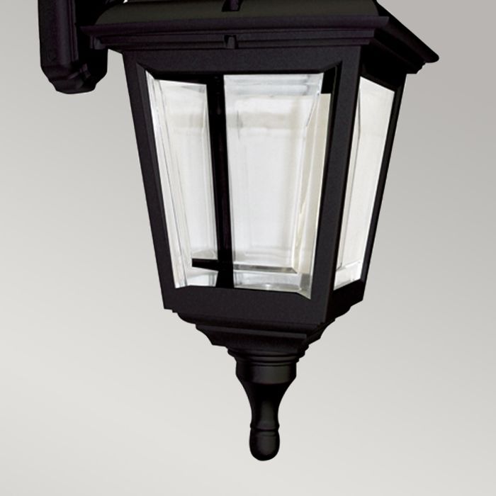 Kerry 1 Light Wall Lantern - Black