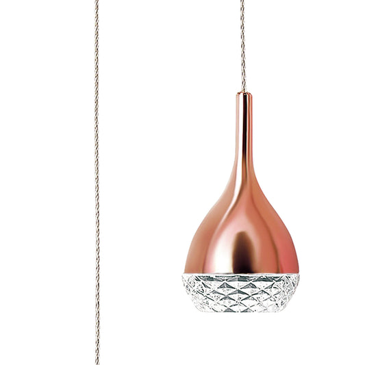 Khalifa Pendant 1 Light GU10 Copper by Mantra